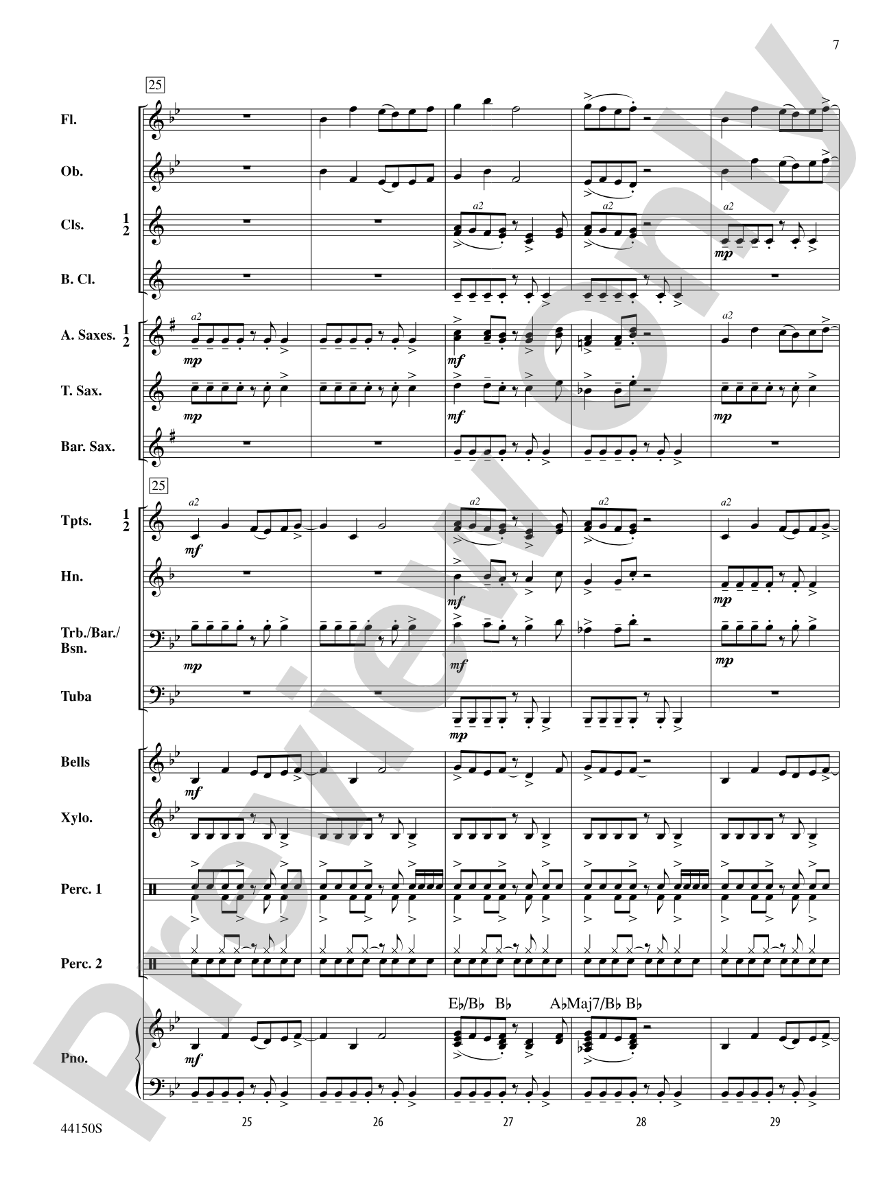 Overdrive: Concert Band Conductor Score & Parts