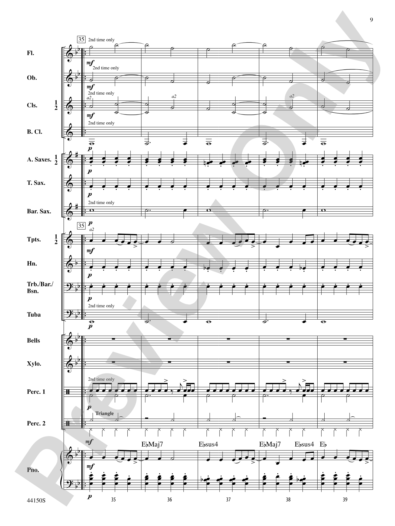 Overdrive: Concert Band Conductor Score & Parts