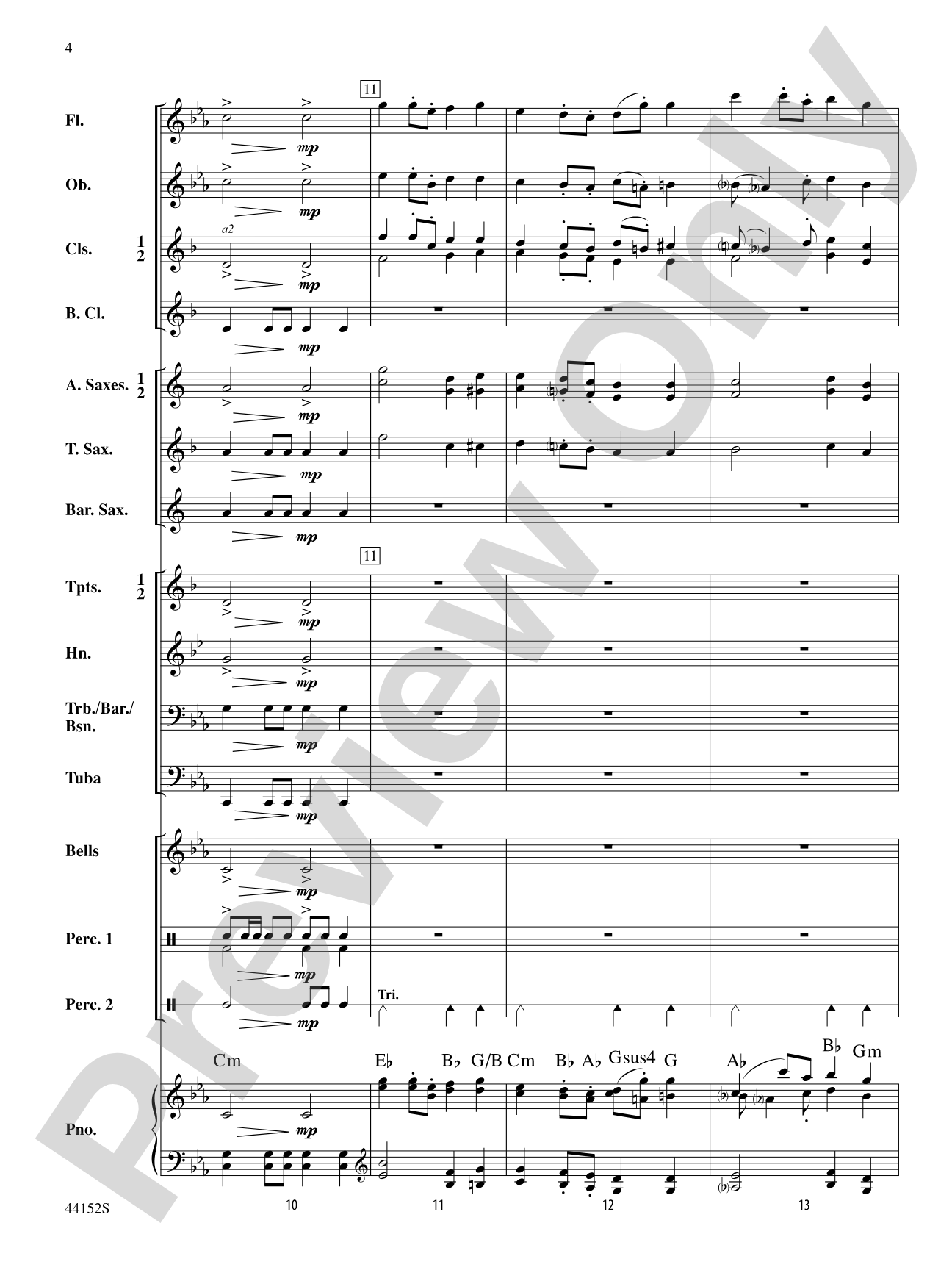 Stately Dances: Concert Band Conductor Score & Parts