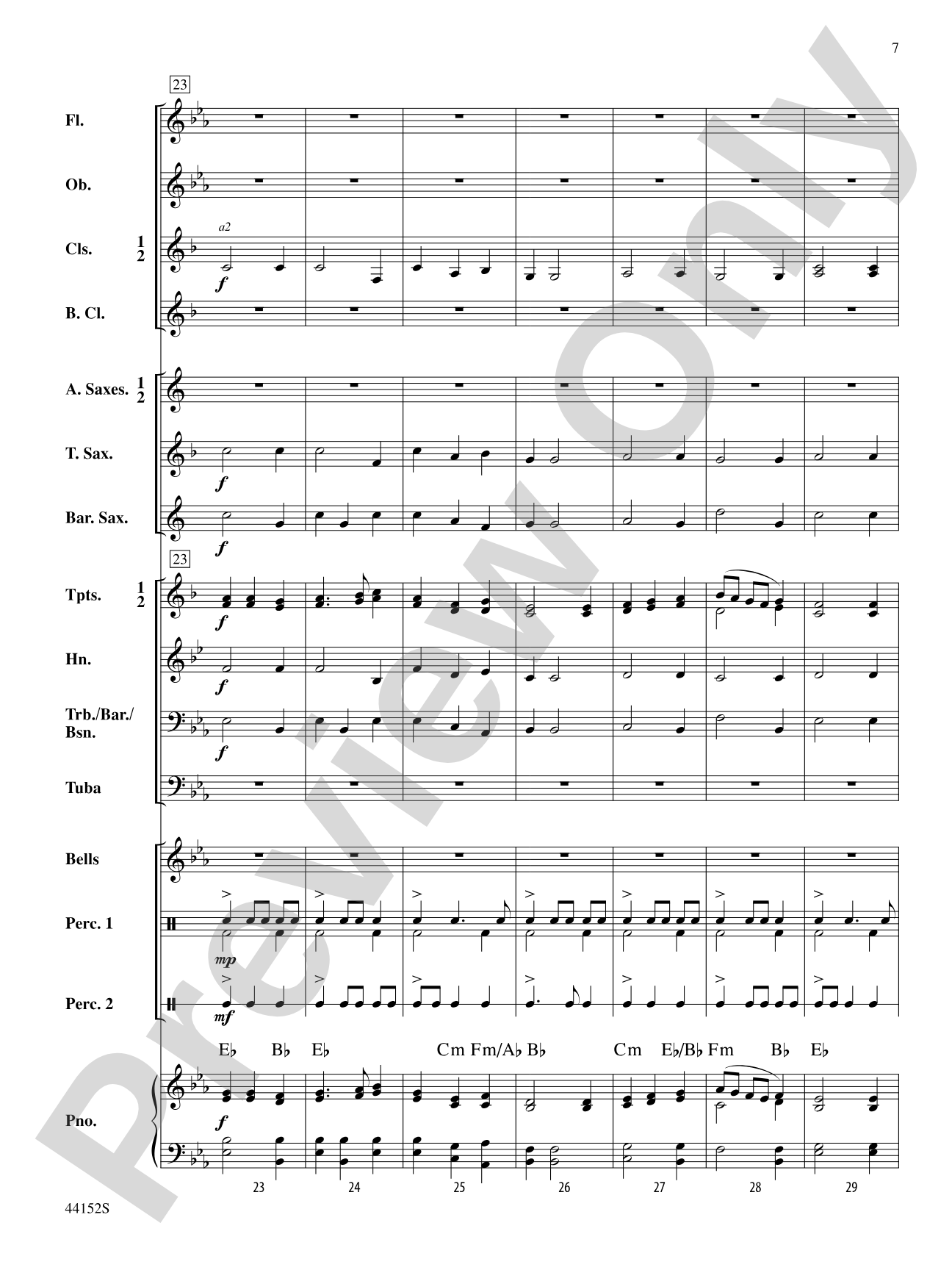 Stately Dances: Concert Band Conductor Score & Parts