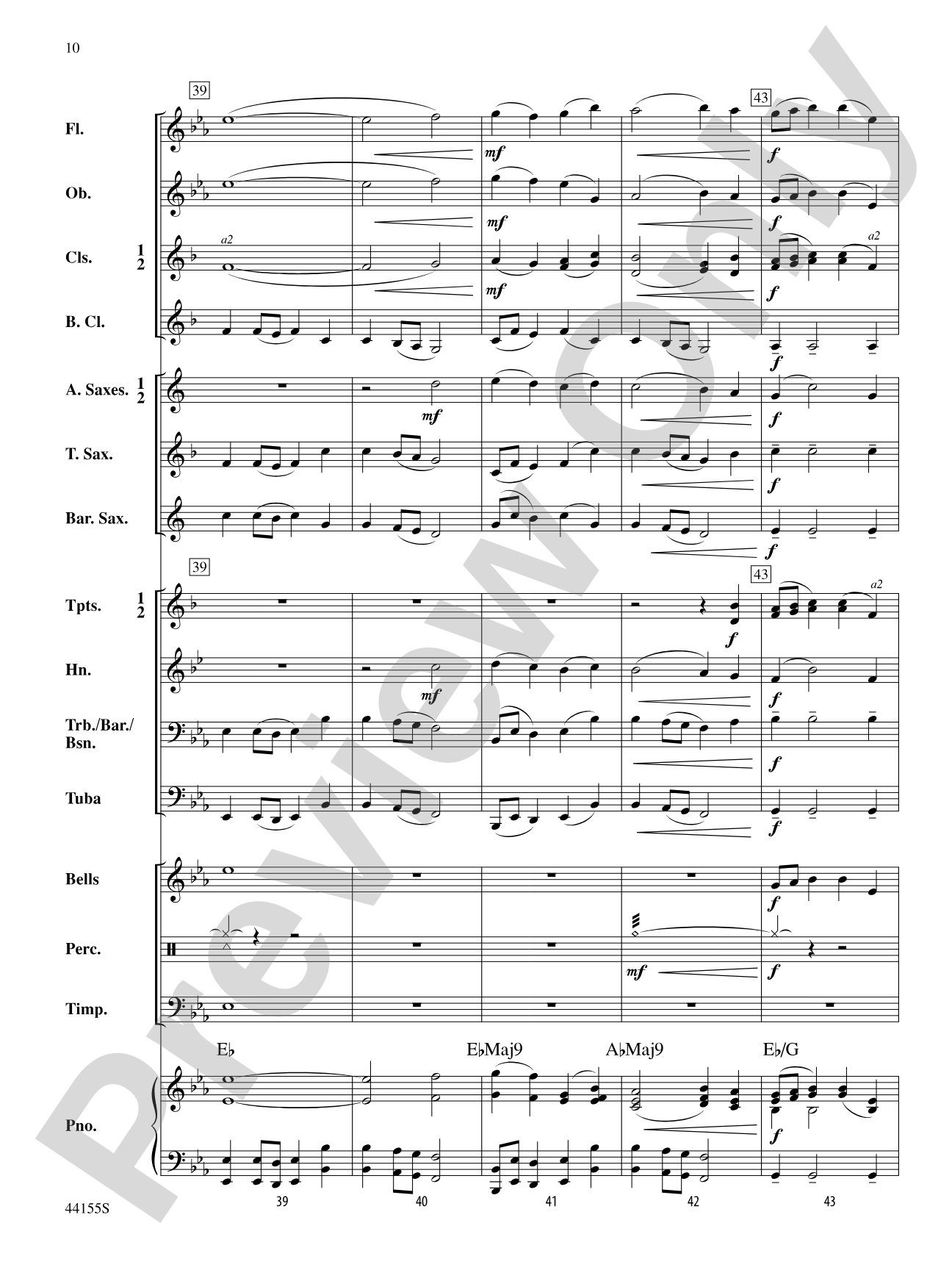 Dancing Kites: Concert Band Conductor Score & Parts