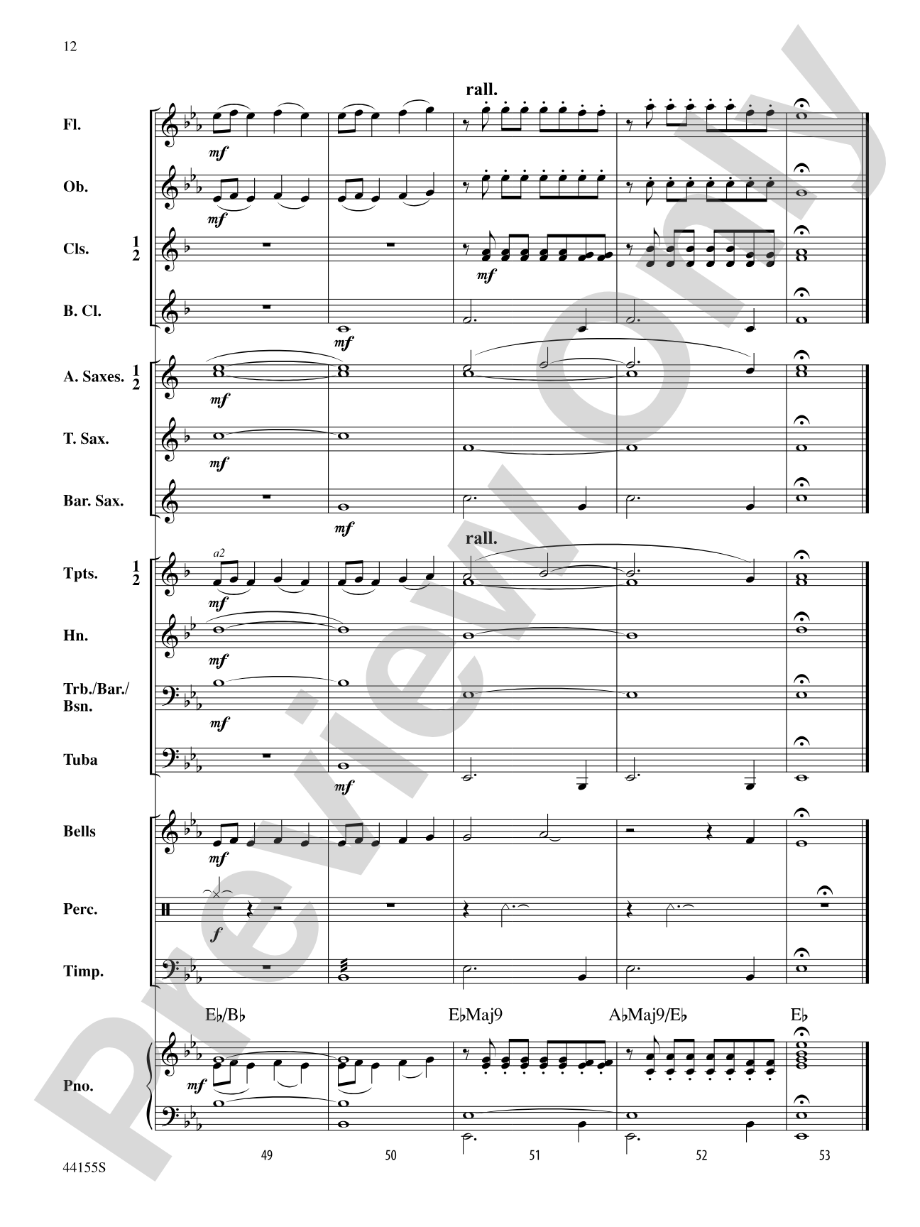 Dancing Kites: Concert Band Conductor Score & Parts
