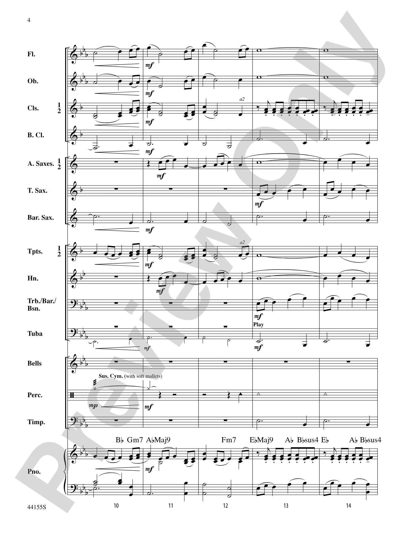 Dancing Kites: Concert Band Conductor Score & Parts