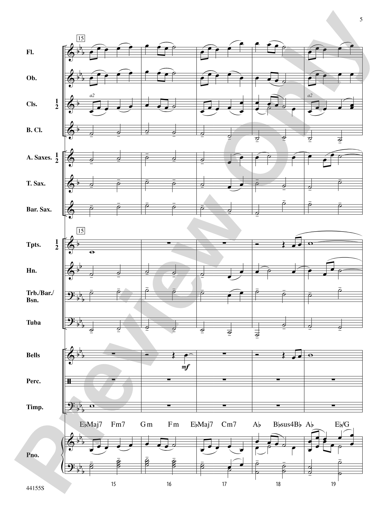 Dancing Kites: Concert Band Conductor Score & Parts