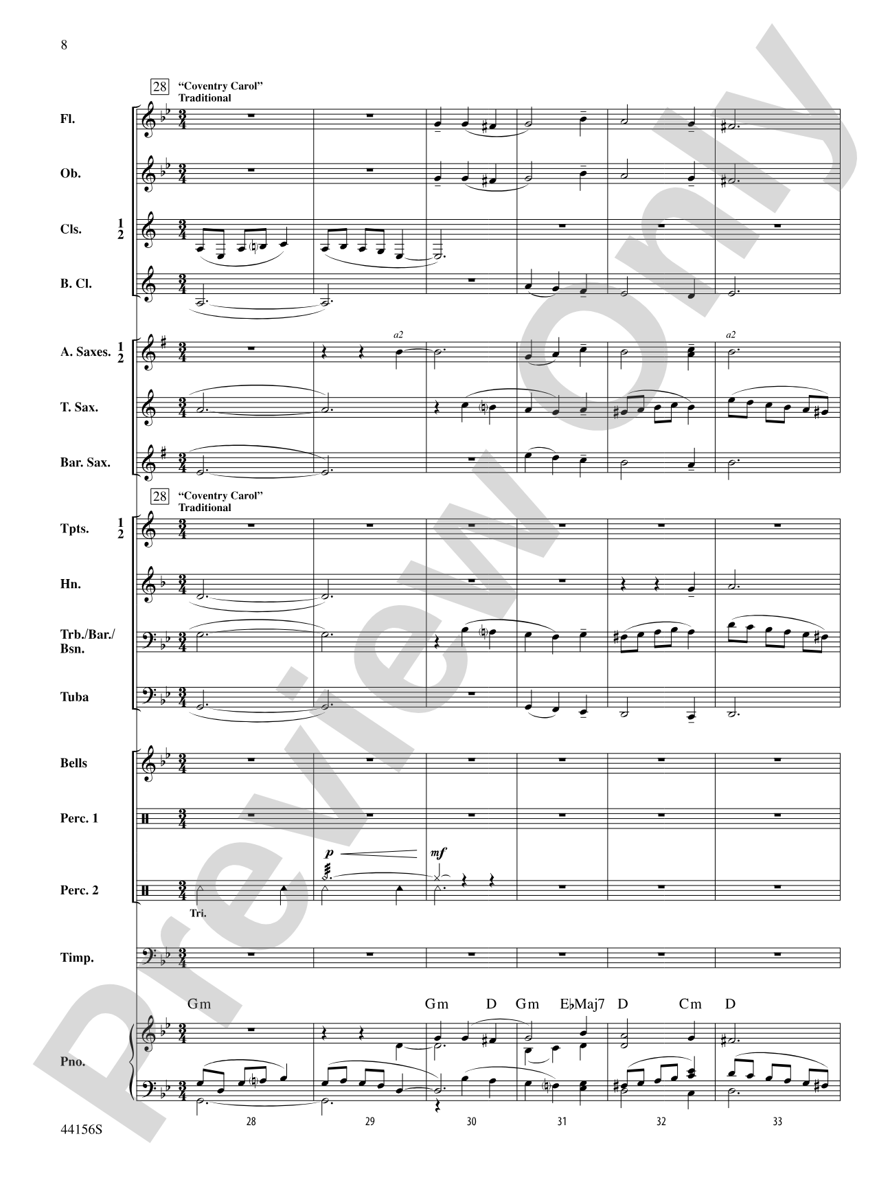 Holiday Celebrations: Concert Band Conductor Score & Parts