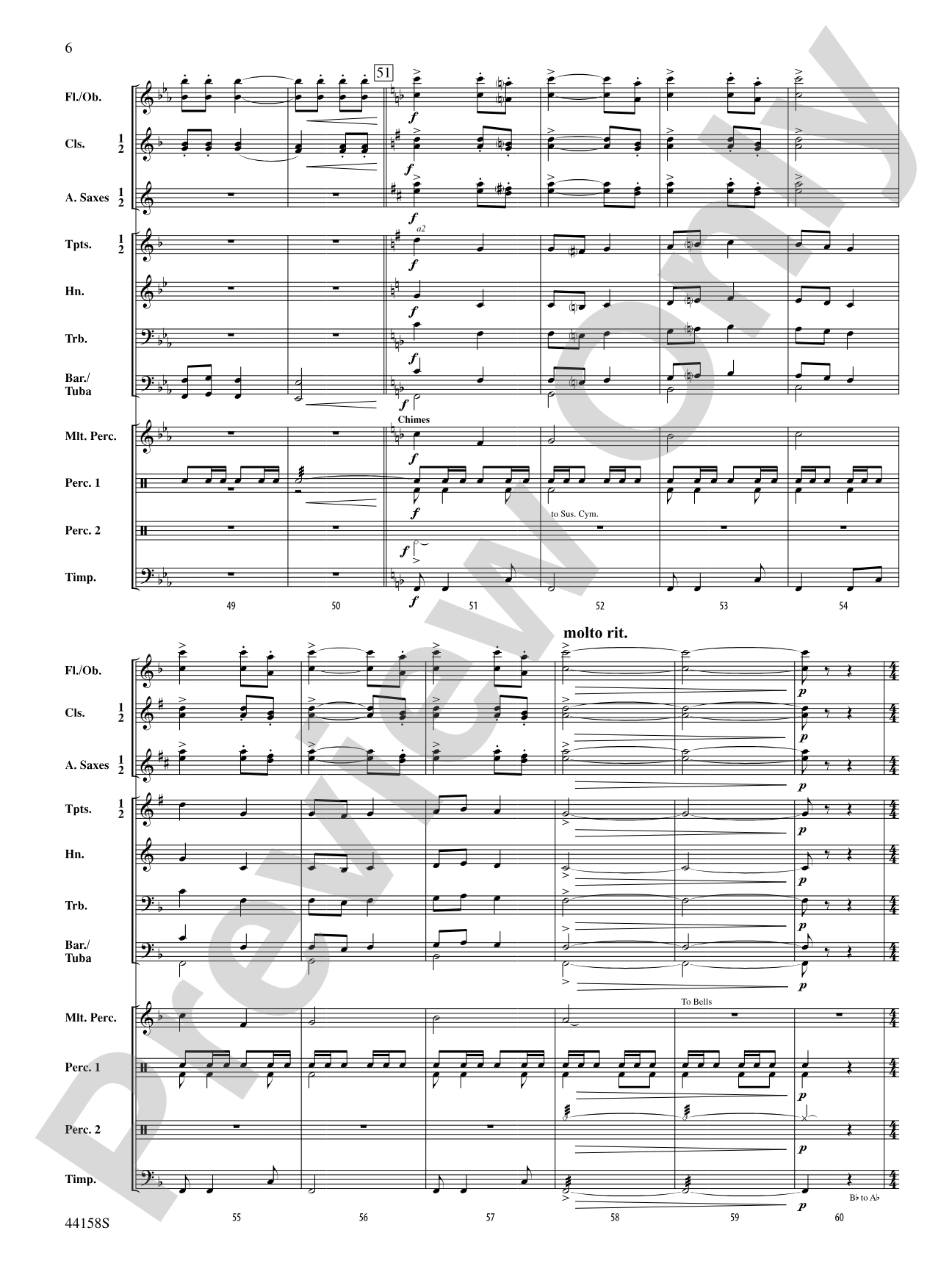 Bring a Torch, Jeanette, Isabella: Concert Band Conductor Score & Parts