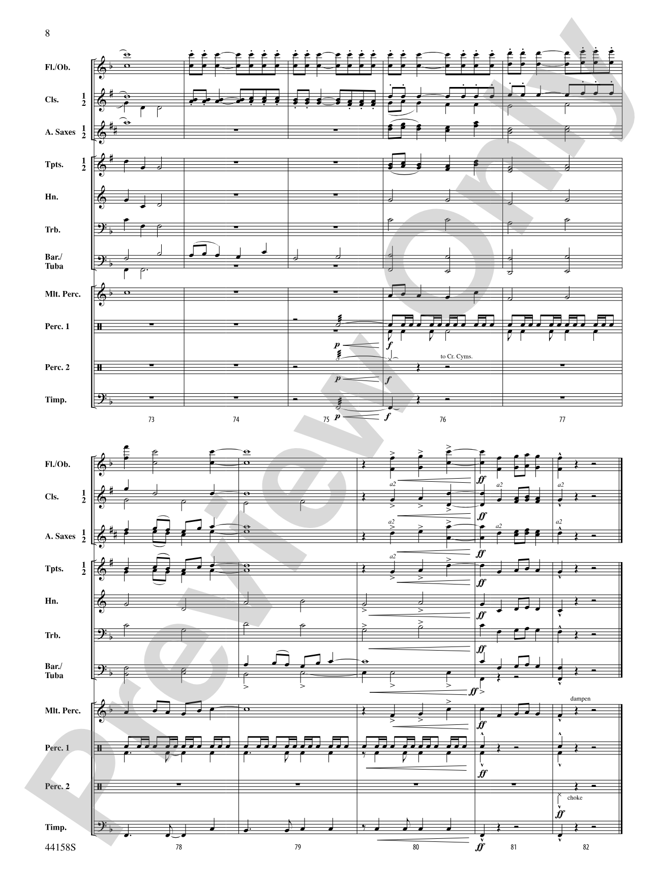 Bring a Torch, Jeanette, Isabella: Concert Band Conductor Score & Parts