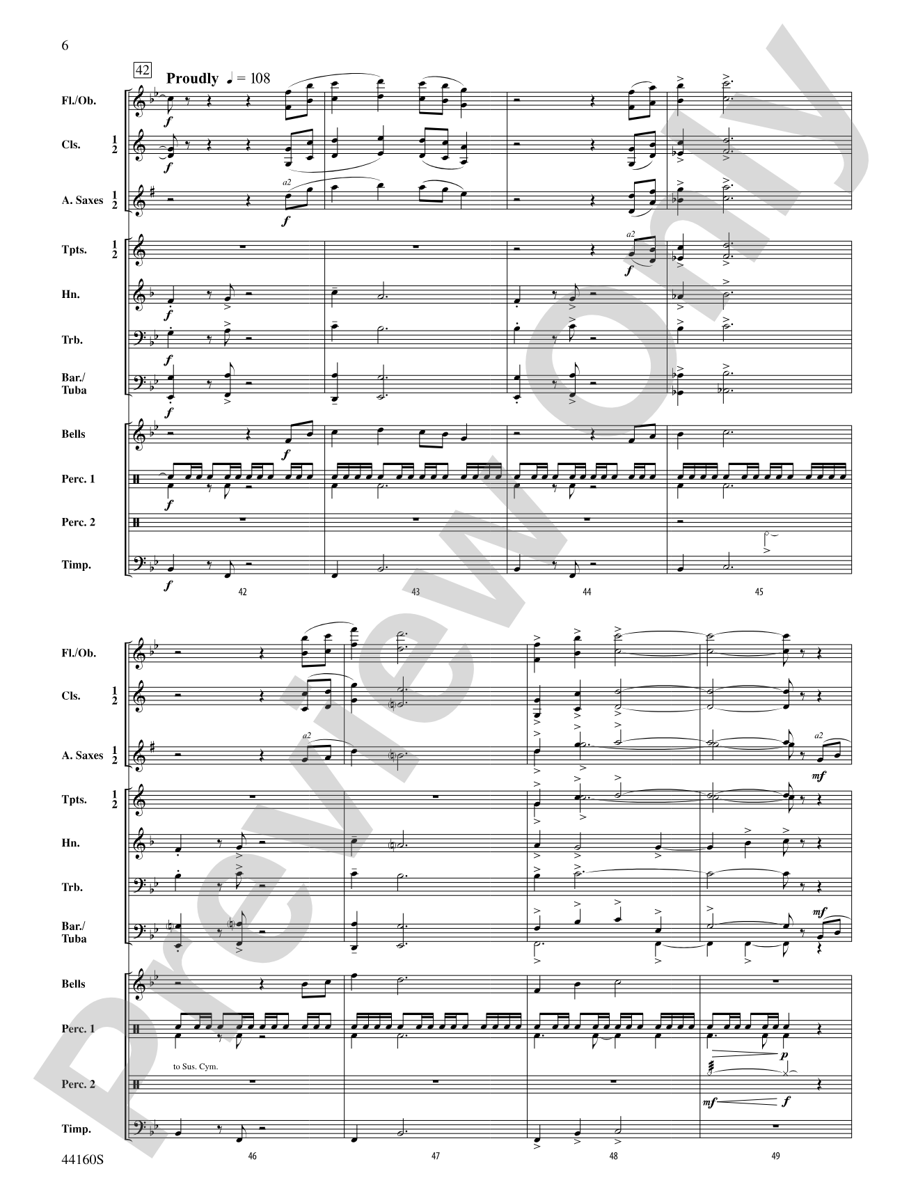 We Stand on Guard: Concert Band Conductor Score & Parts