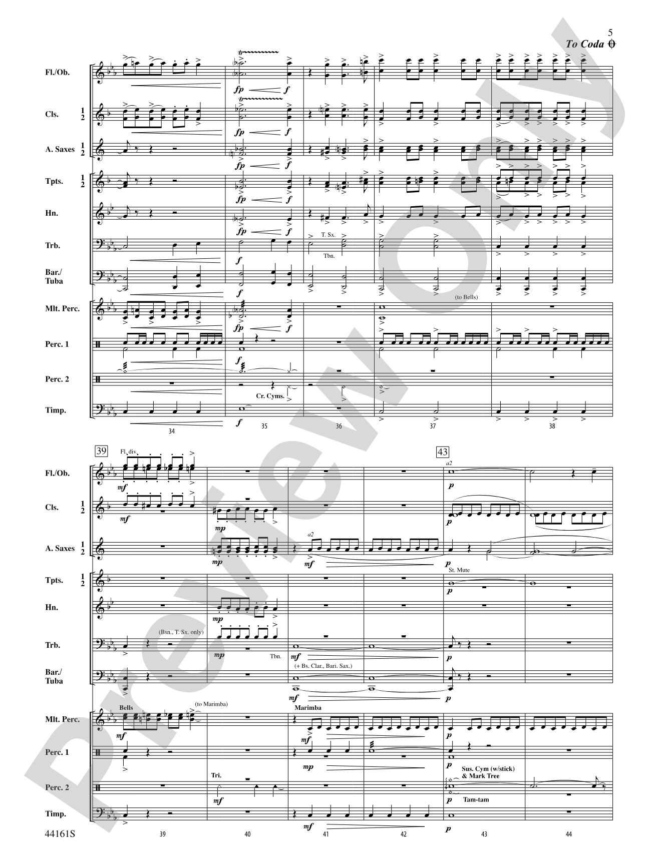 Der Erlkönig: Concert Band Conductor Score & Parts