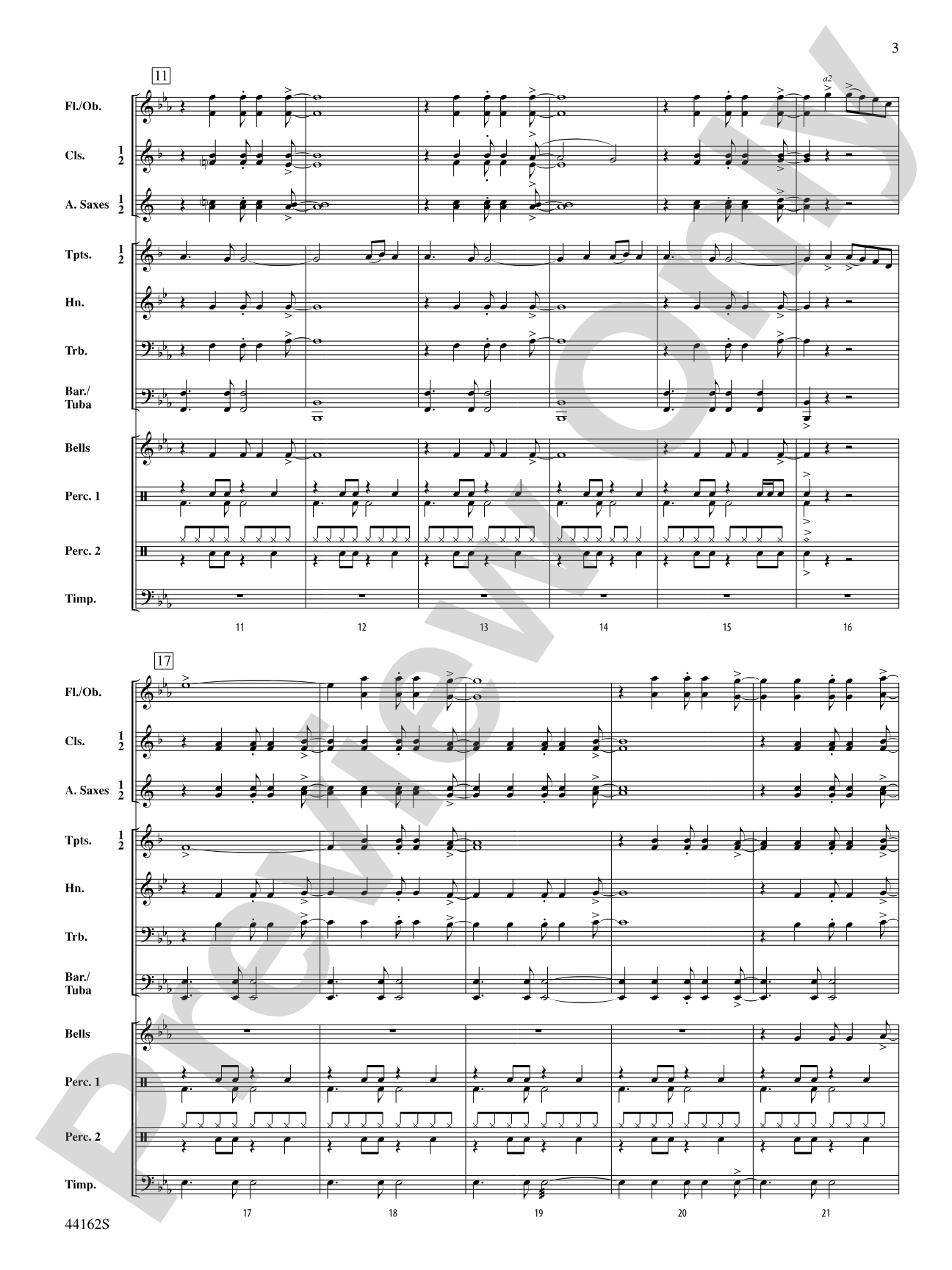O Happy Day: Concert Band Conductor Score & Parts | Edwin Hawkins