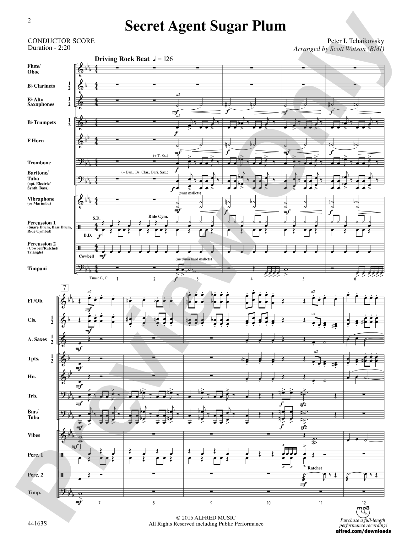 Secret Agent Sugar Plum: Score