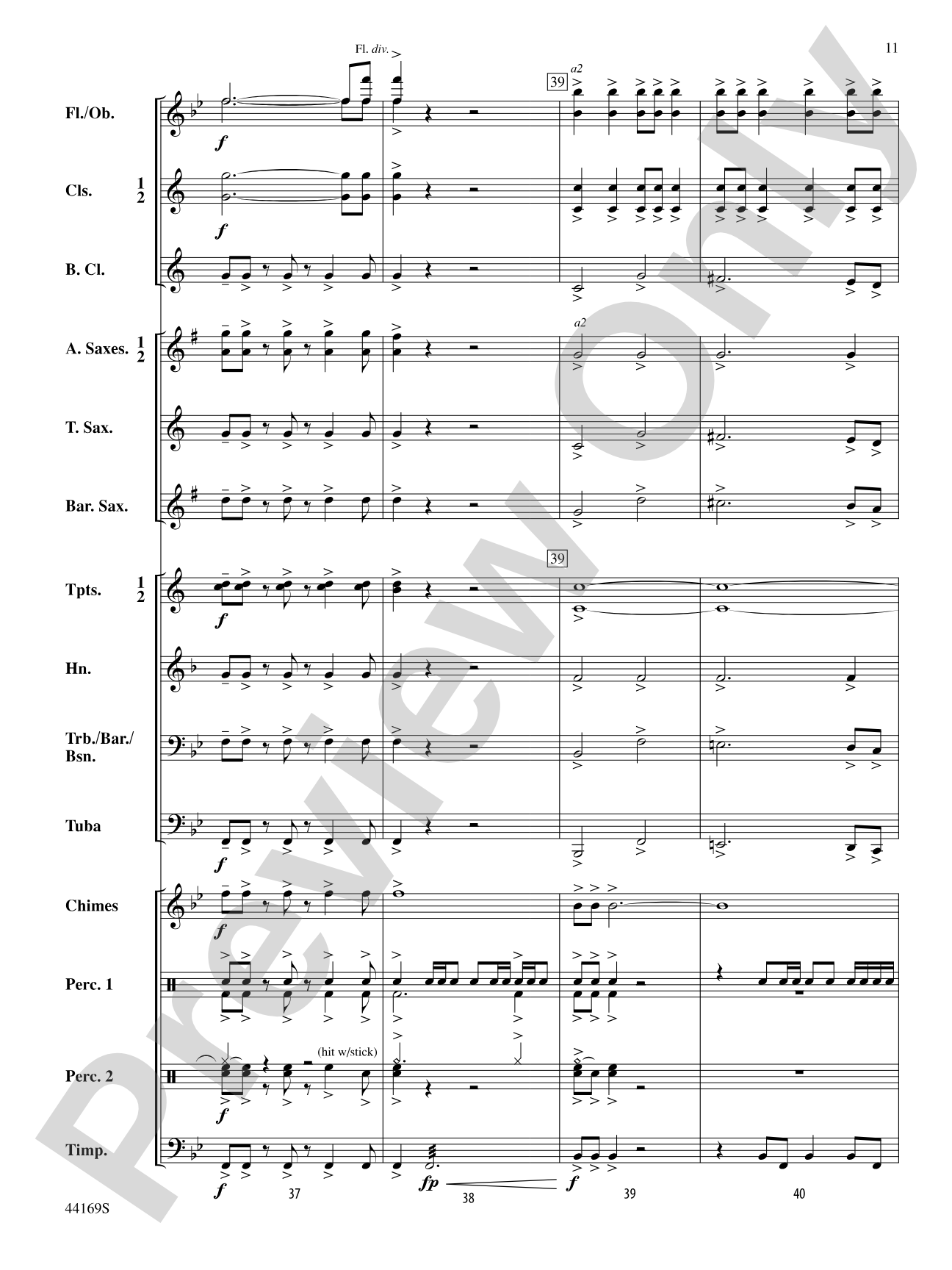 Super Hero: Concert Band Conductor Score & Parts