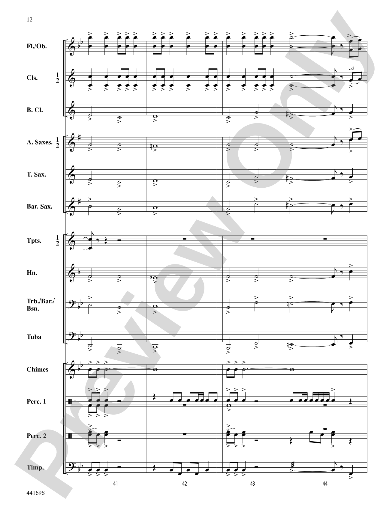 Super Hero: Concert Band Conductor Score & Parts