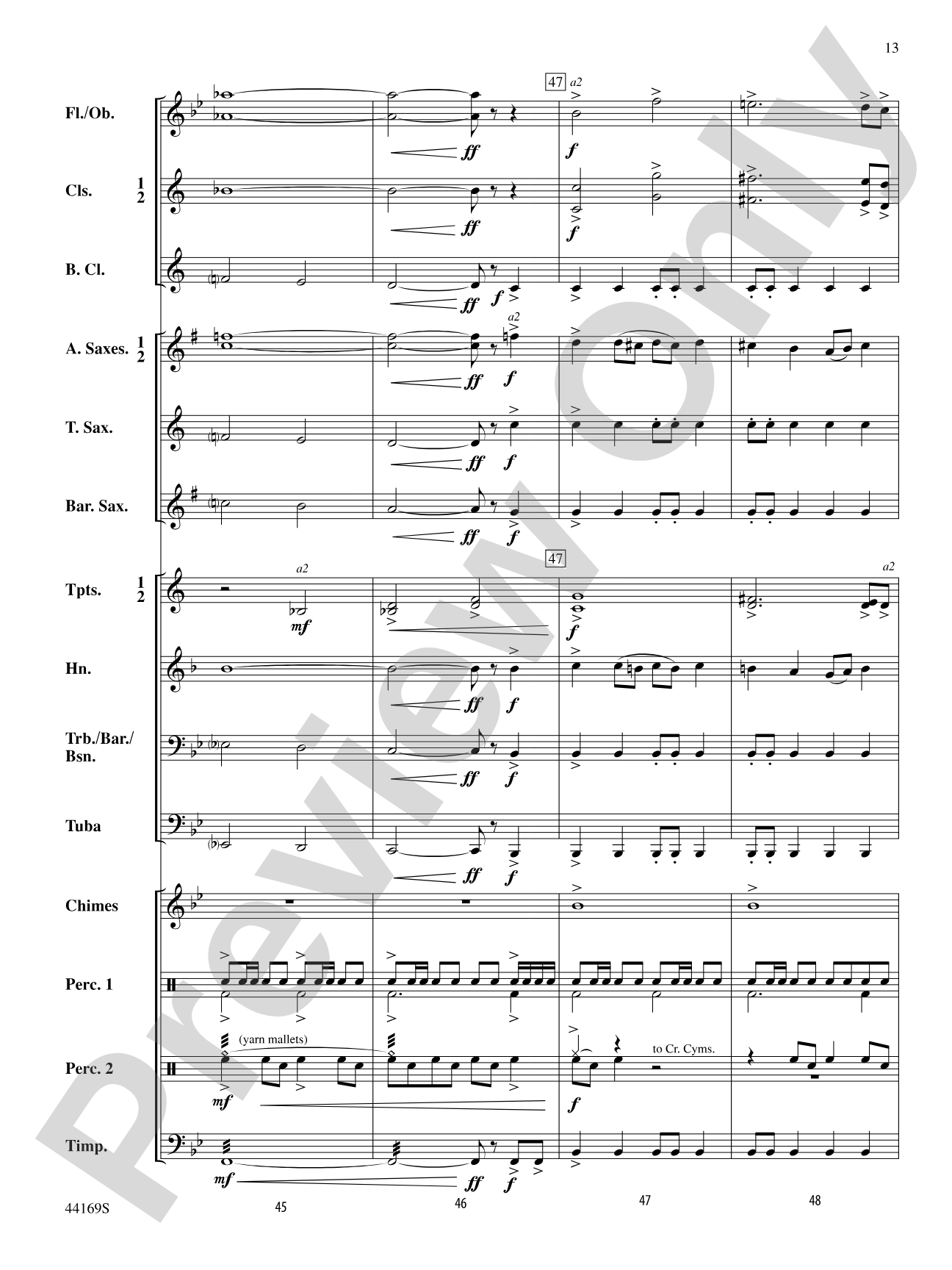 Super Hero: Concert Band Conductor Score & Parts