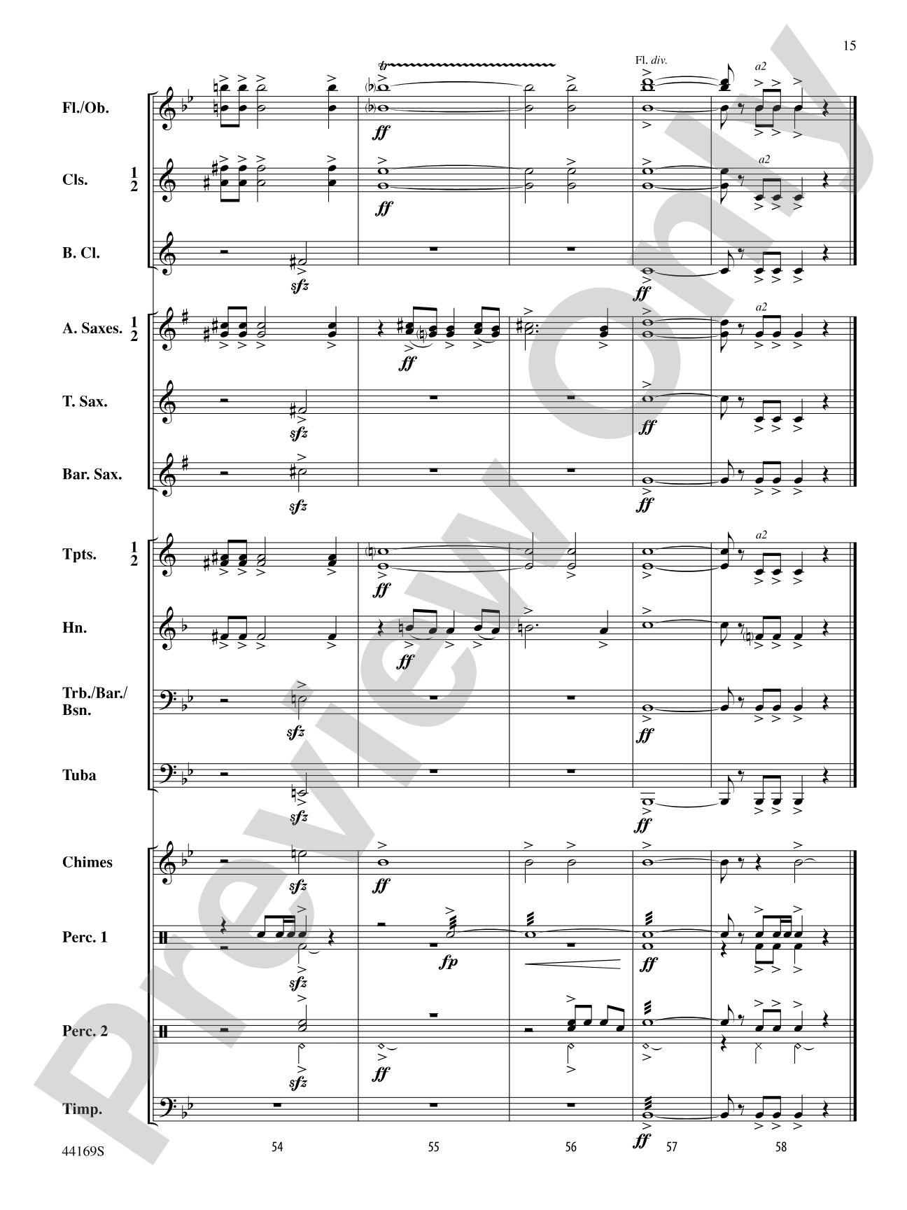 Super Hero: Concert Band Conductor Score & Parts