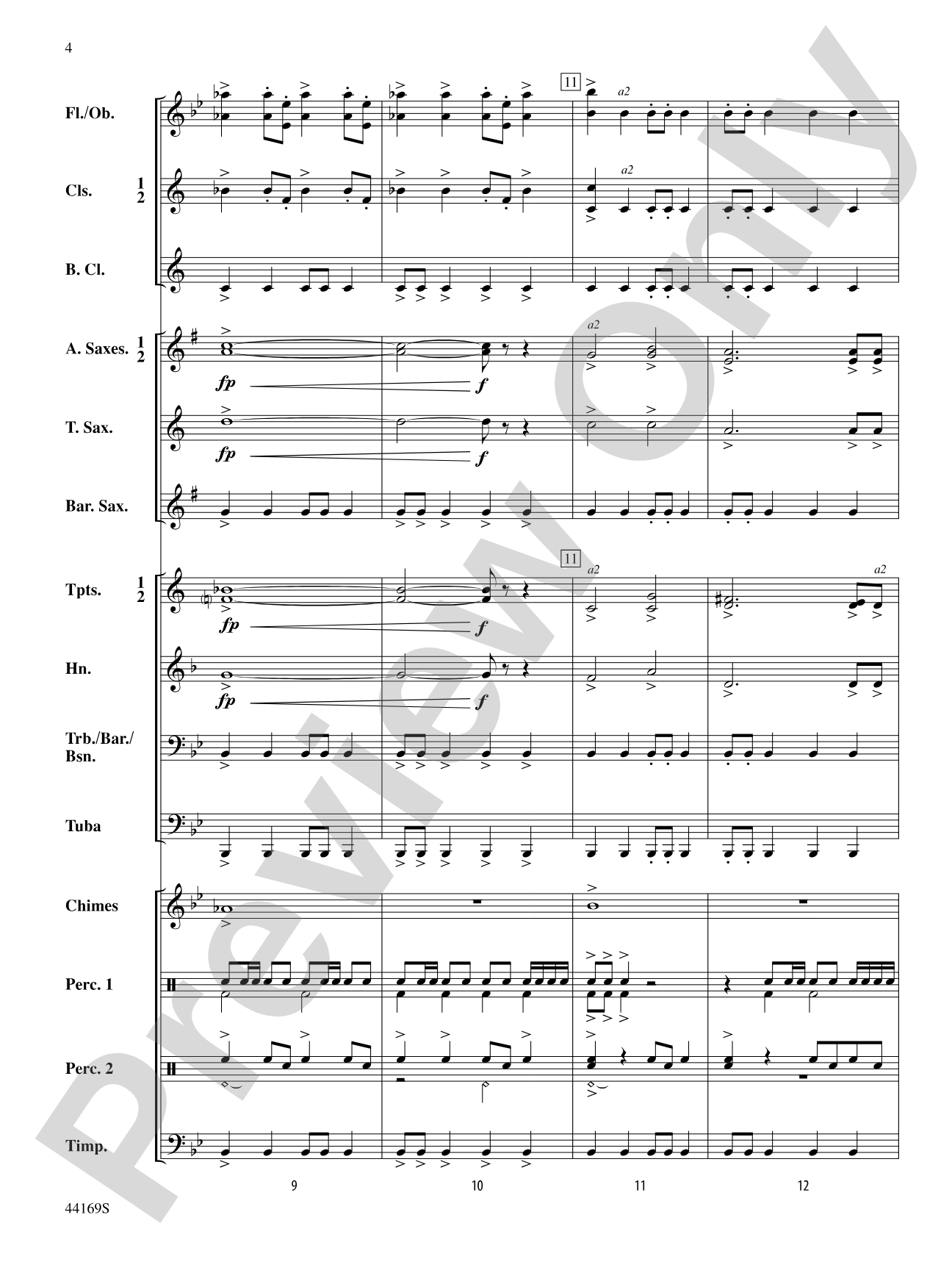 Super Hero: Concert Band Conductor Score & Parts