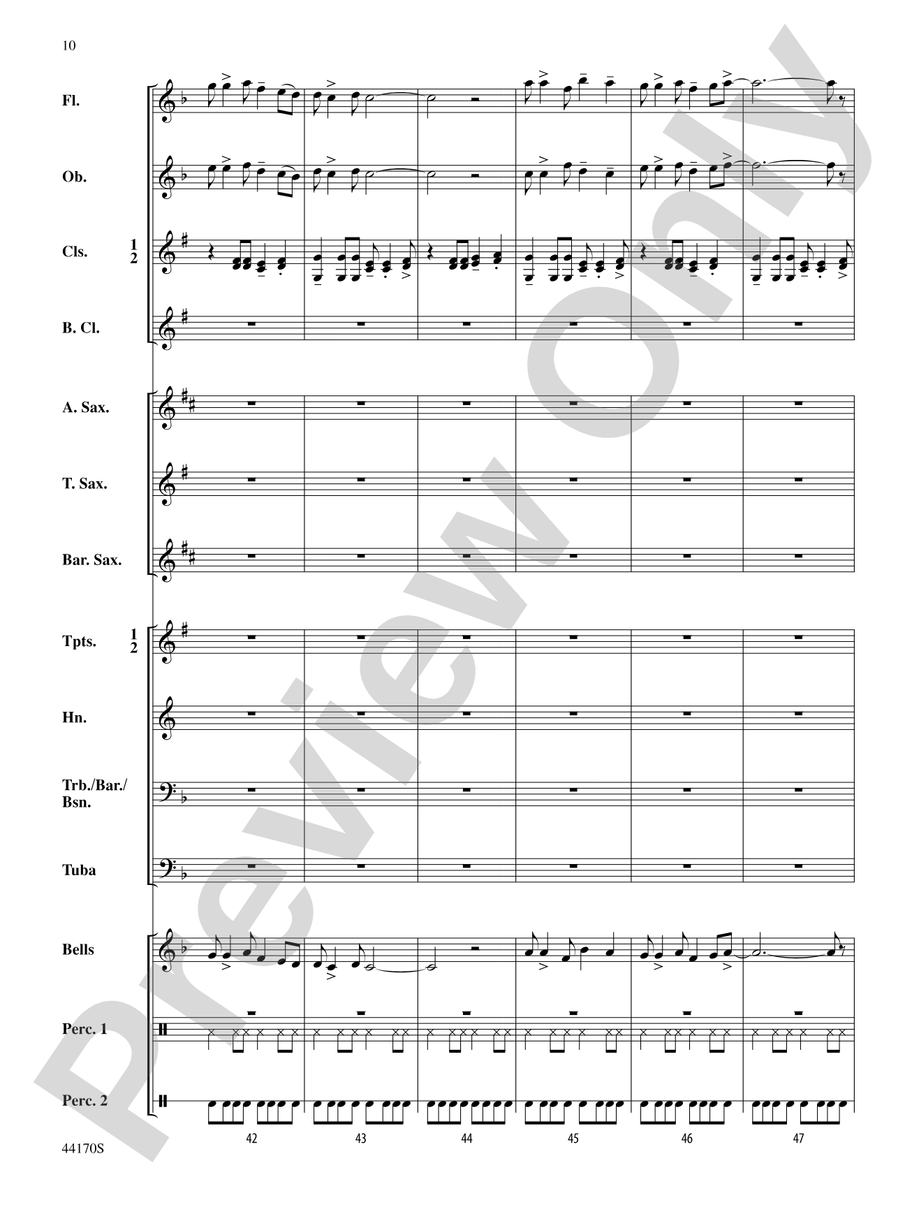 Fiesta Rock: Concert Band Conductor Score & Parts