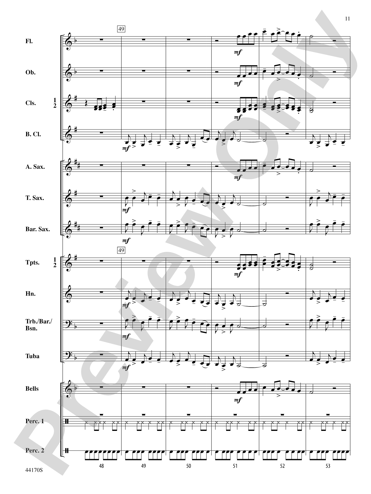 Fiesta Rock: Concert Band Conductor Score & Parts