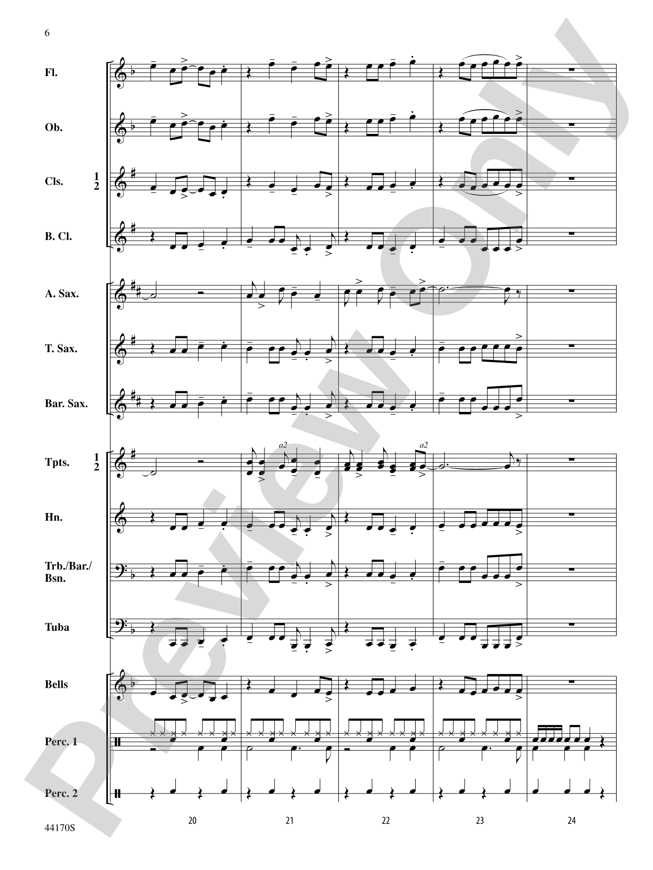 Fiesta Rock: Concert Band Conductor Score & Parts
