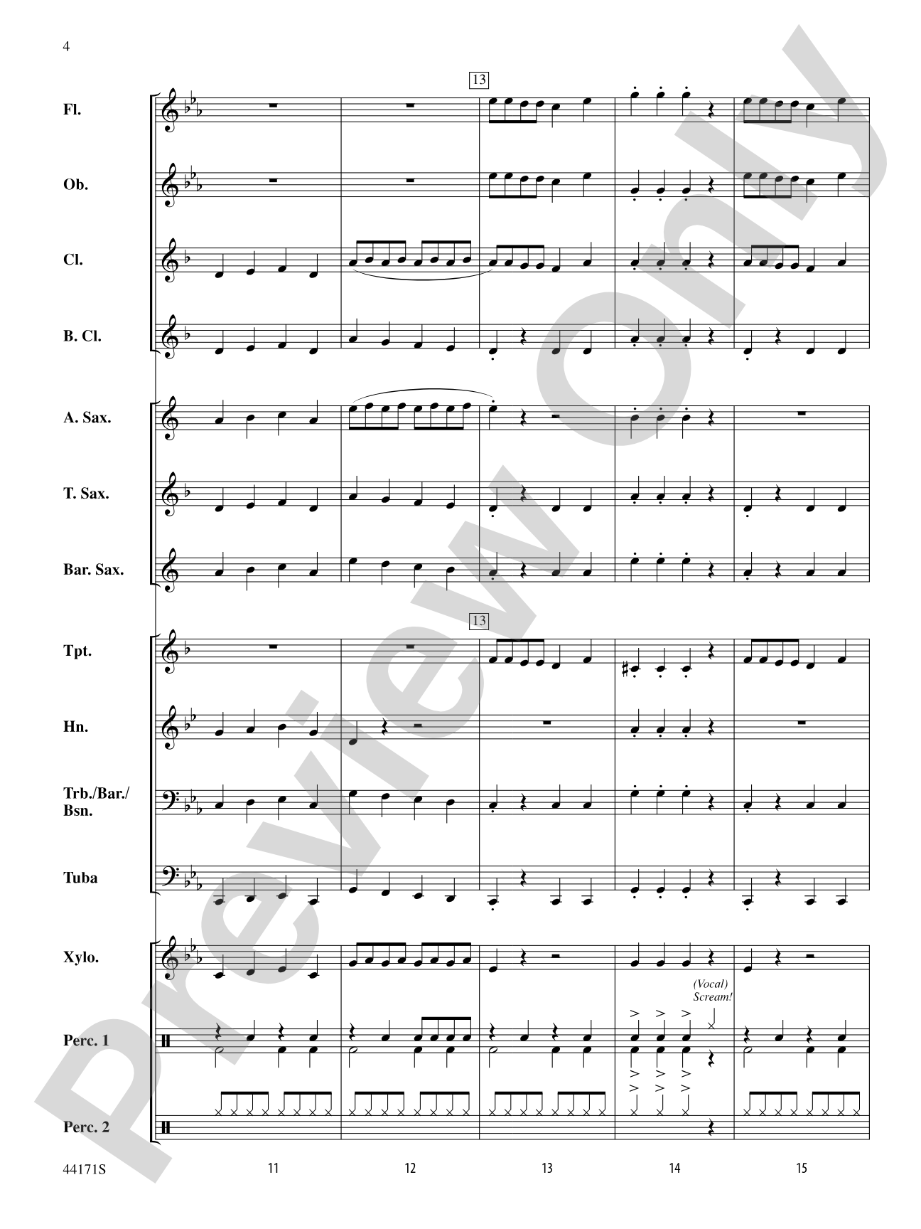 Doctor Boo!: Concert Band Conductor Score & Parts