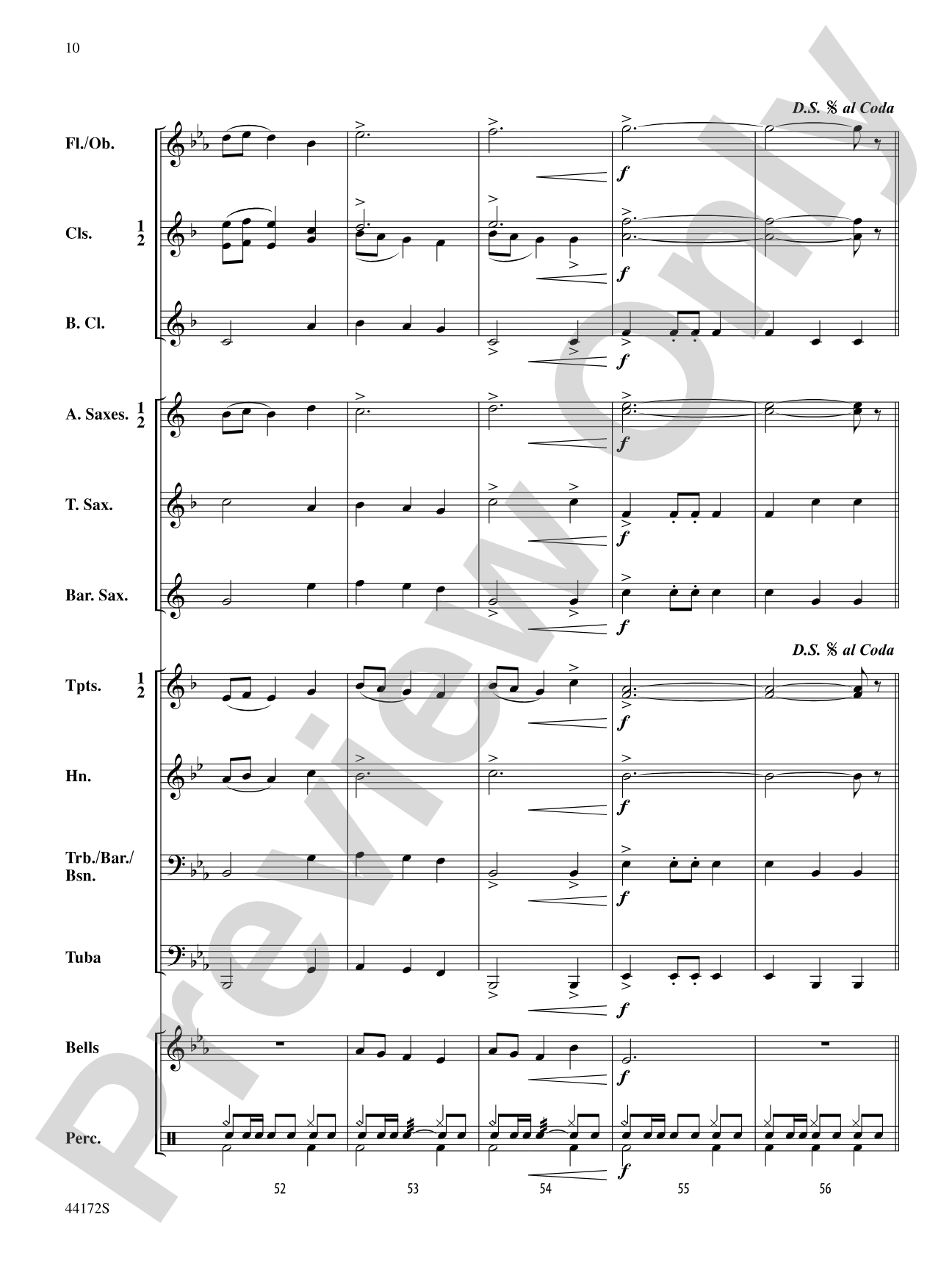 Skylight: Concert Band Conductor Score & Parts