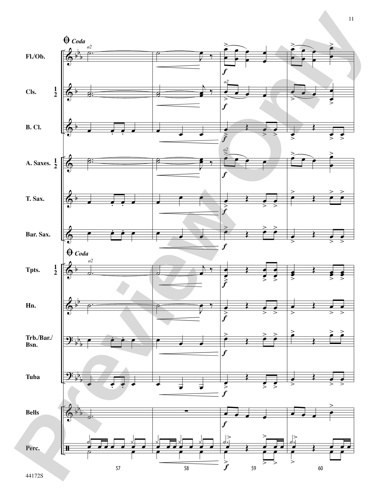 Skylight: Concert Band Conductor Score & Parts