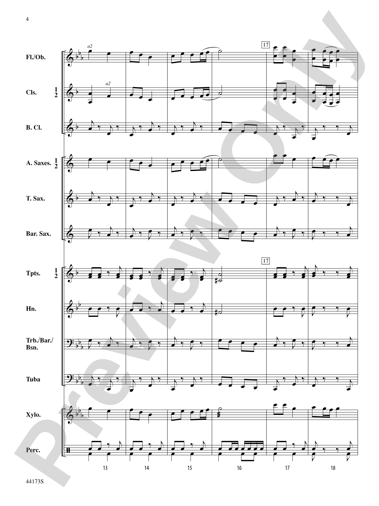 Cape Breton March: Concert Band Conductor Score & Parts