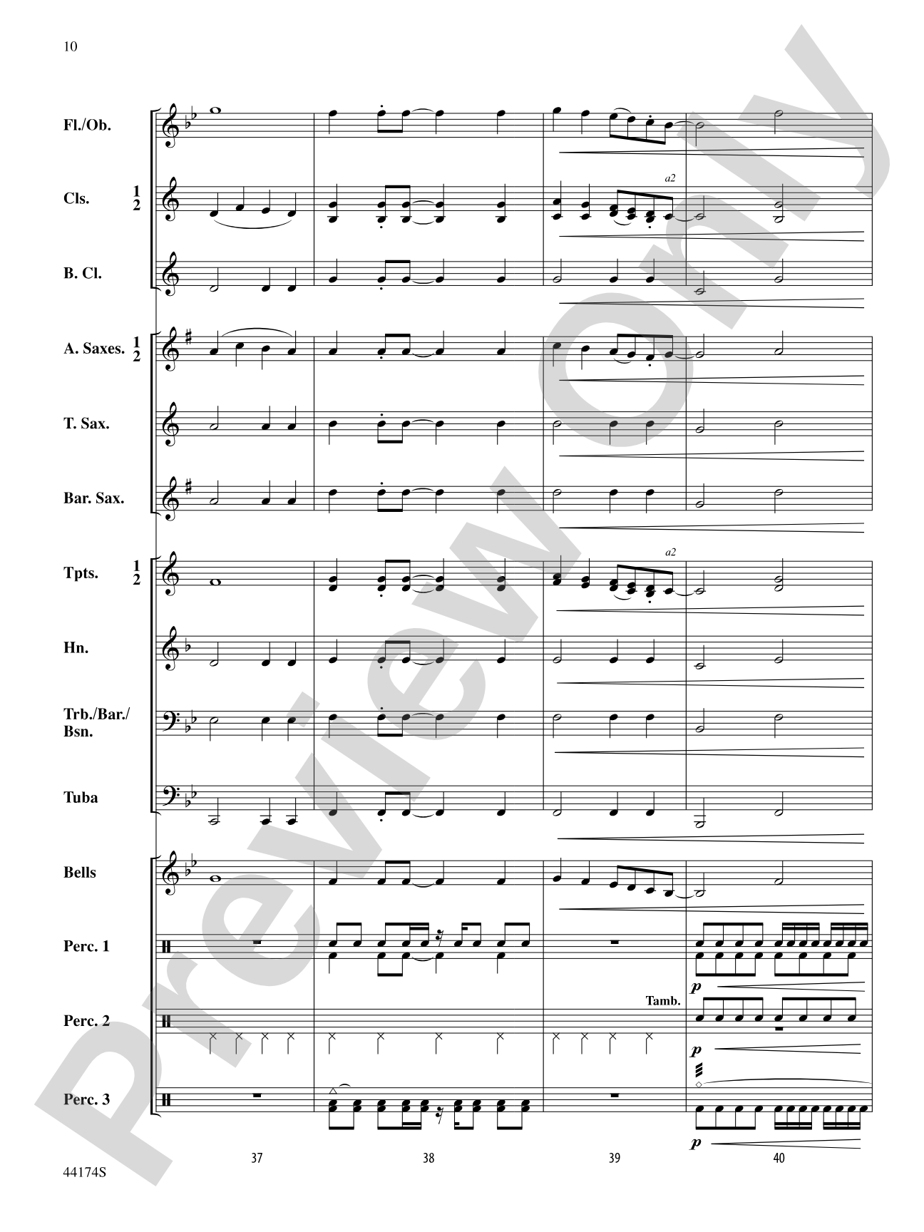 Rockin' Through the Snow: Concert Band Conductor Score & Parts