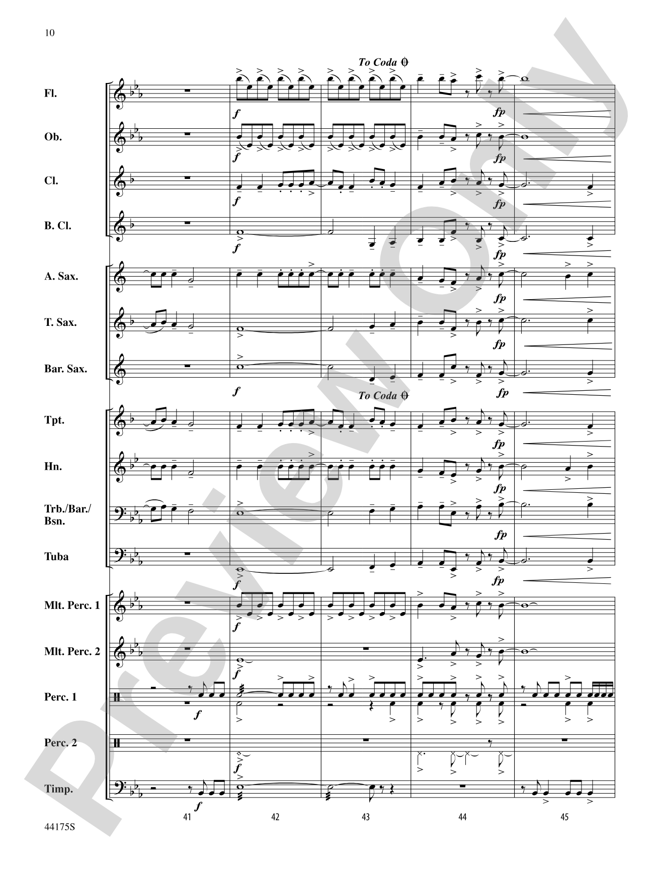 Skygazer Fanfare: Concert Band Conductor Score & Parts