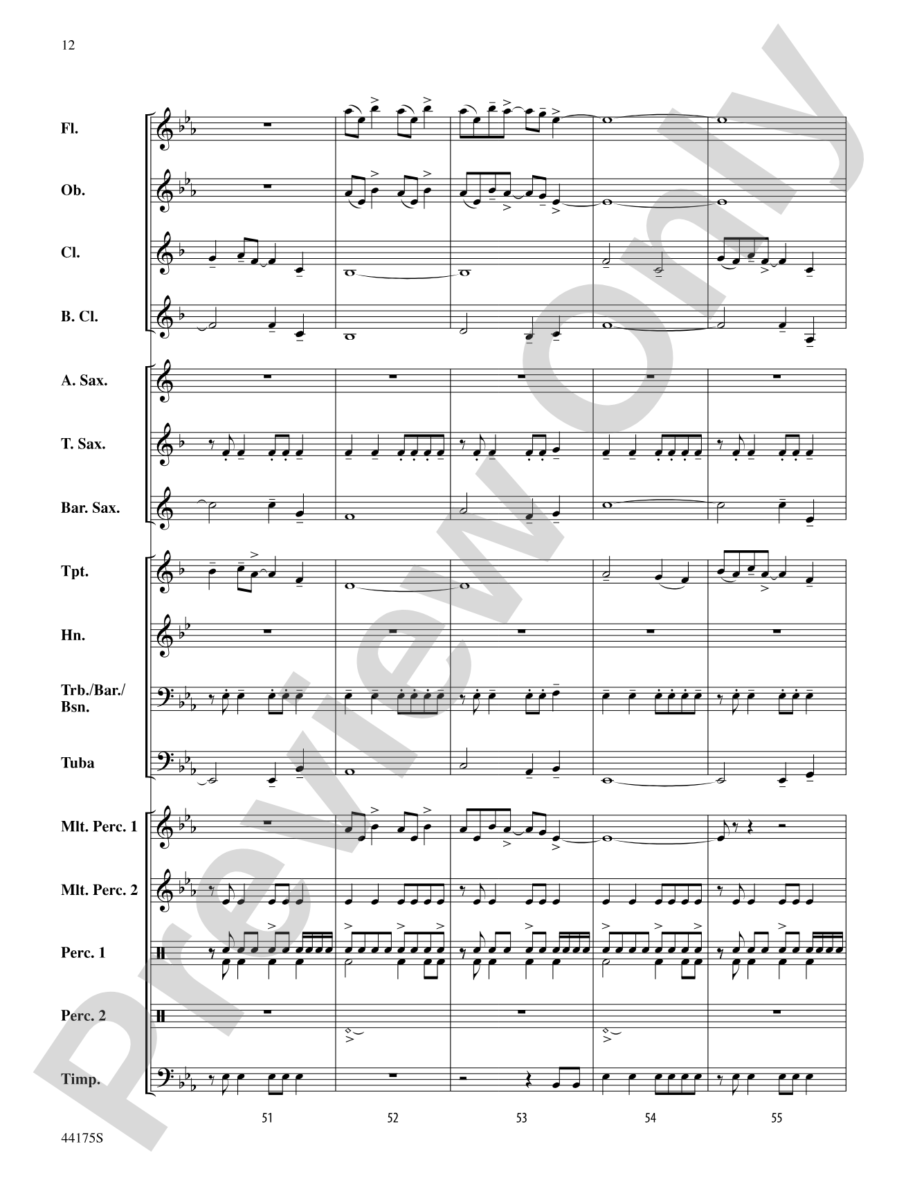 Skygazer Fanfare: Concert Band Conductor Score & Parts