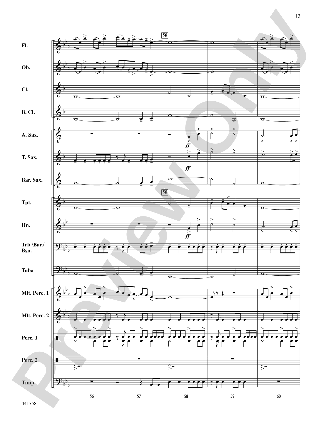 Skygazer Fanfare: Concert Band Conductor Score & Parts