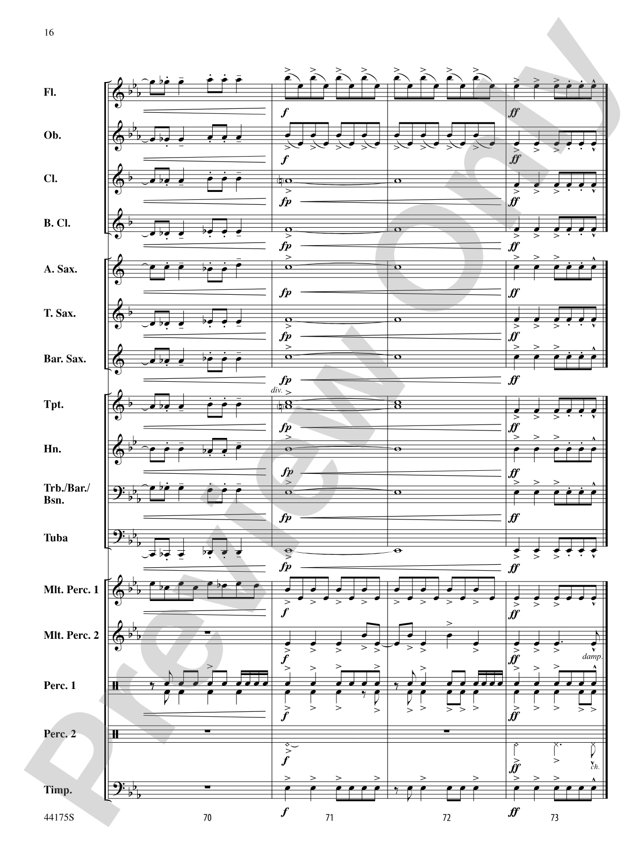 Skygazer Fanfare: Concert Band Conductor Score & Parts