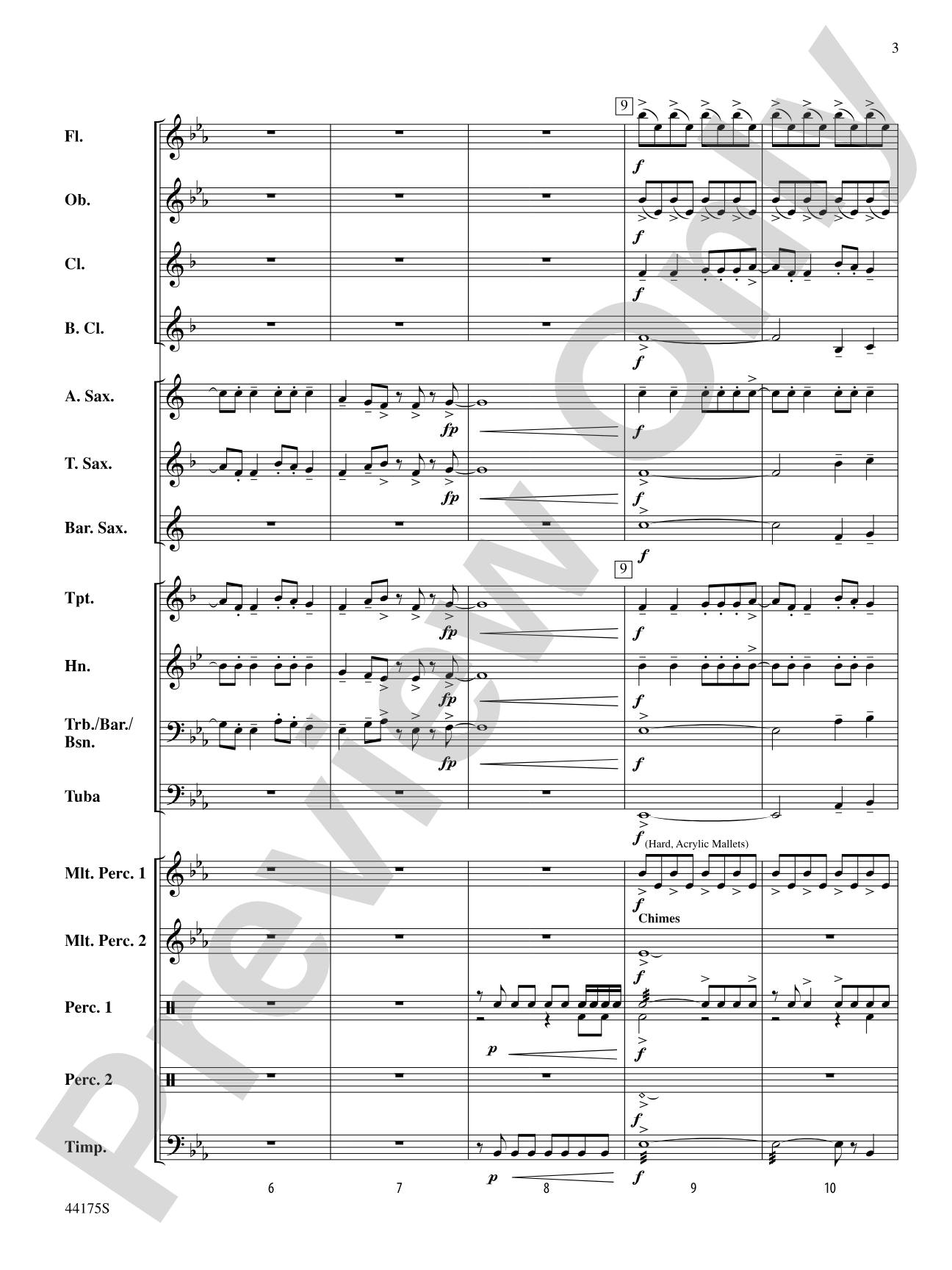 Skygazer Fanfare: Concert Band Conductor Score & Parts