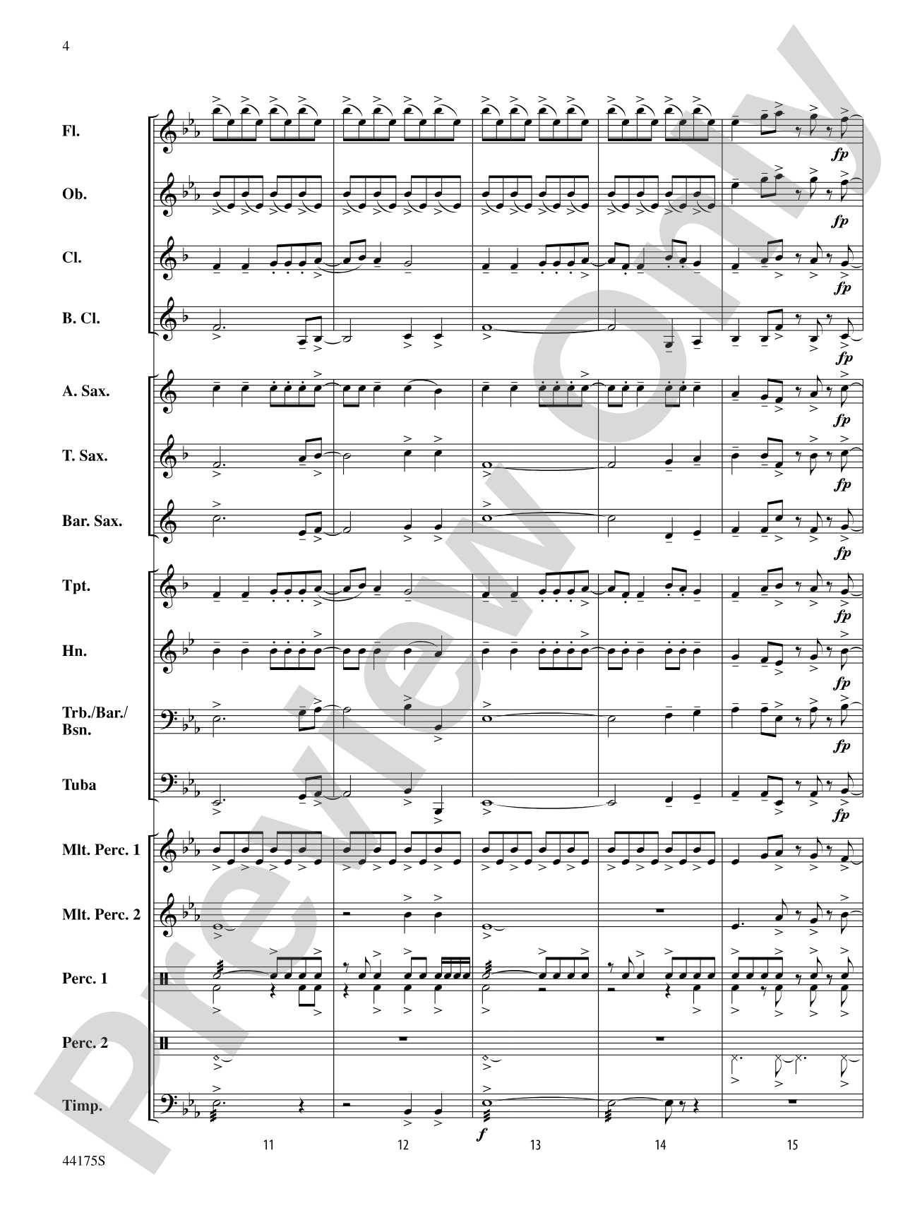 Skygazer Fanfare: Concert Band Conductor Score & Parts