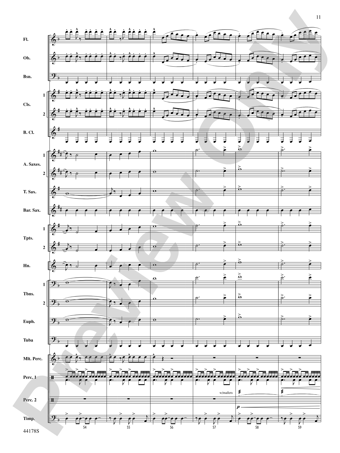Intrepid Journey: Concert Band Conductor Score & Parts