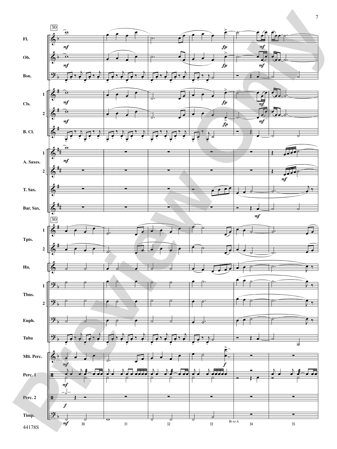 Intrepid Journey: Concert Band Conductor Score & Parts