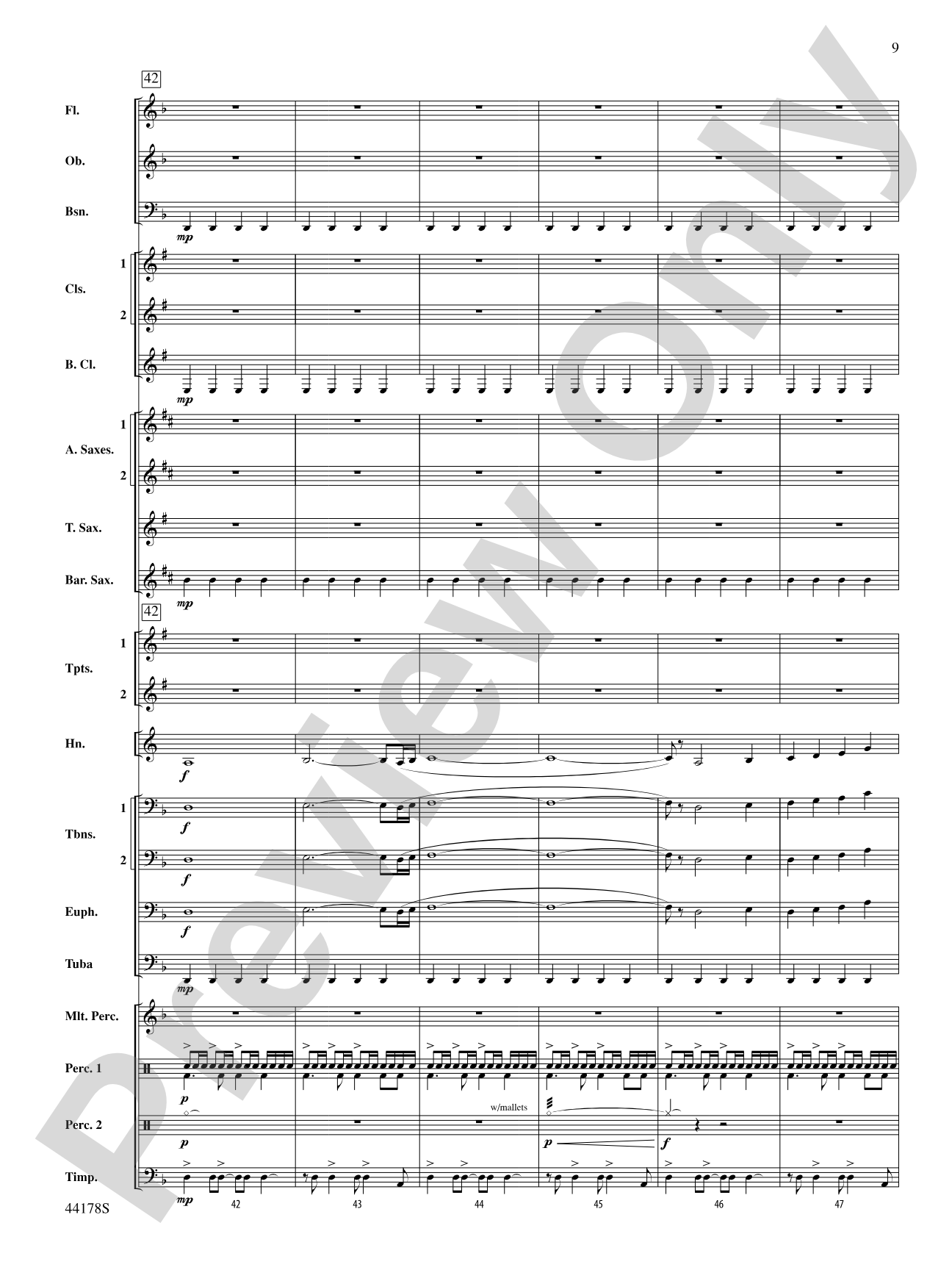 Intrepid Journey: Concert Band Conductor Score & Parts
