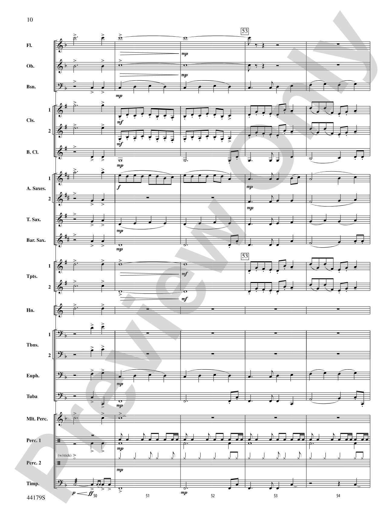 Lake County Landscapes: Concert Band Conductor Score & Parts