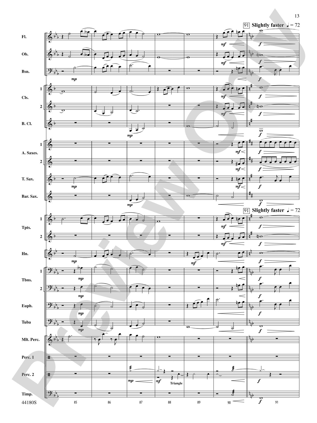 Workforce: Concert Band Conductor Score & Parts