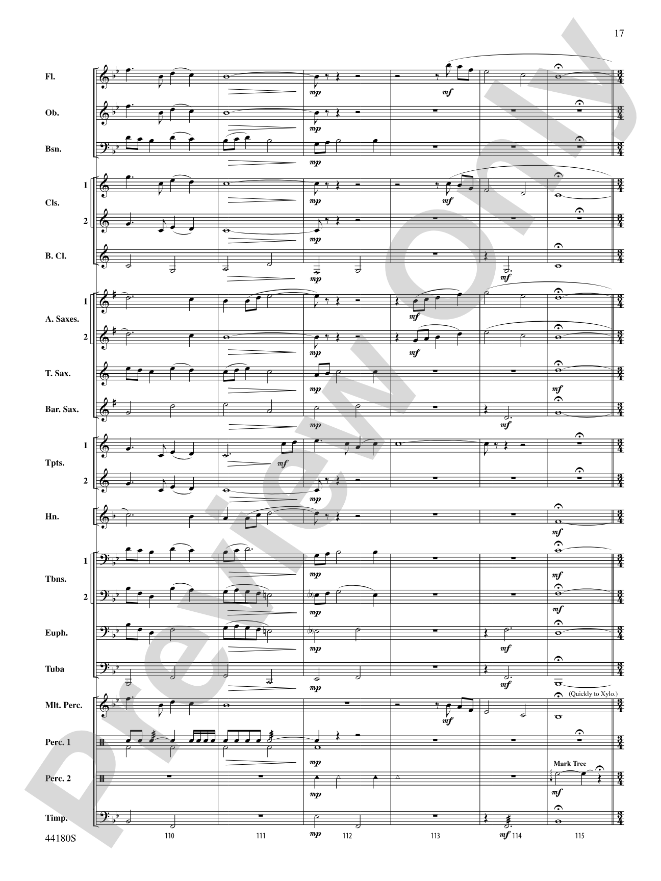 Workforce: Concert Band Conductor Score & Parts
