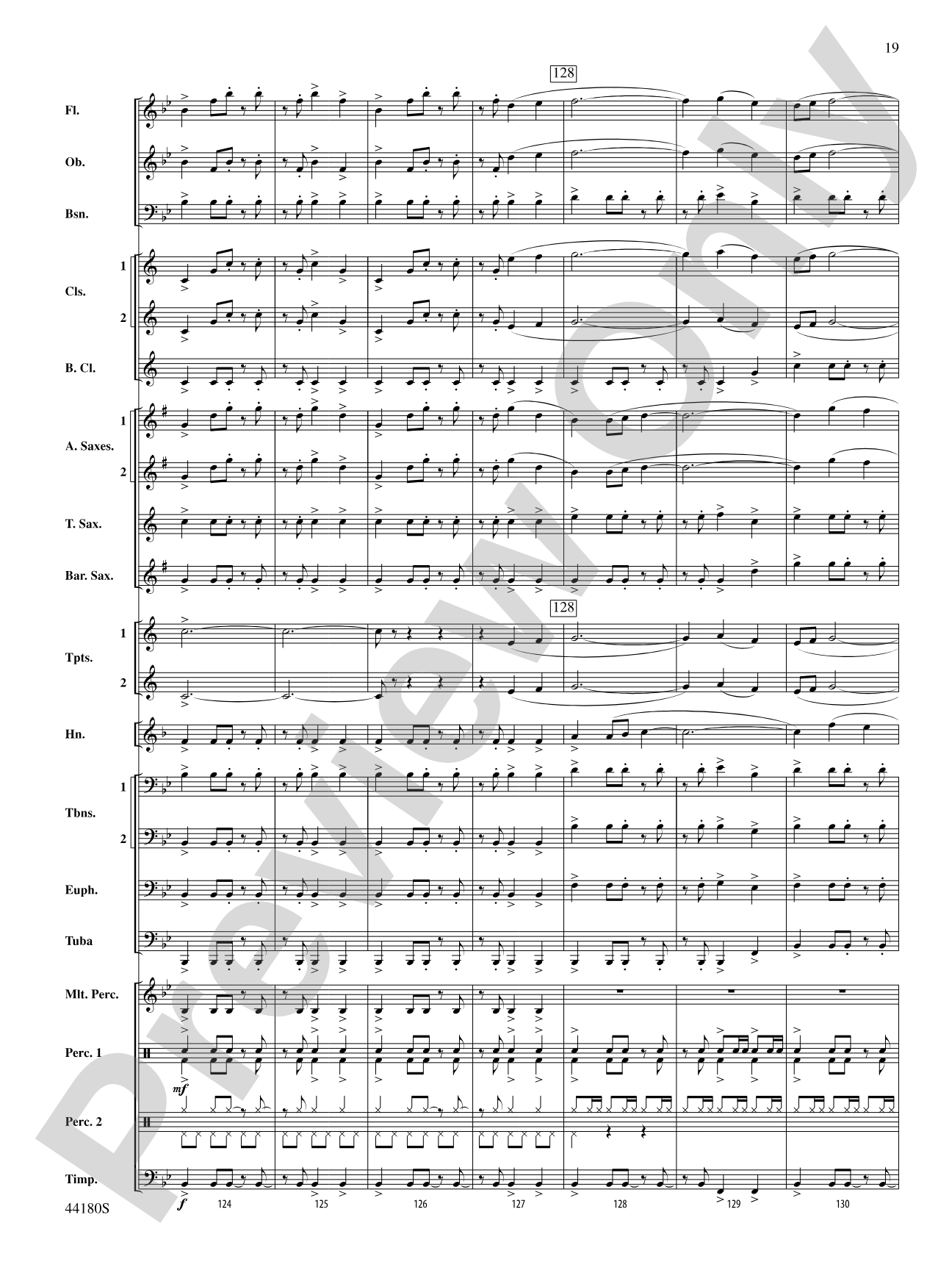 Workforce: Concert Band Conductor Score & Parts