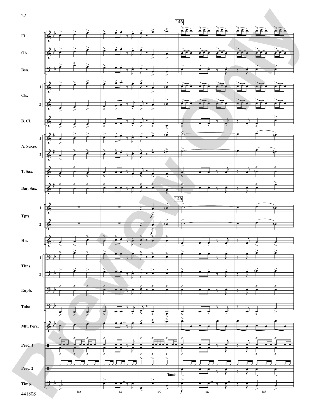 Workforce: Concert Band Conductor Score & Parts