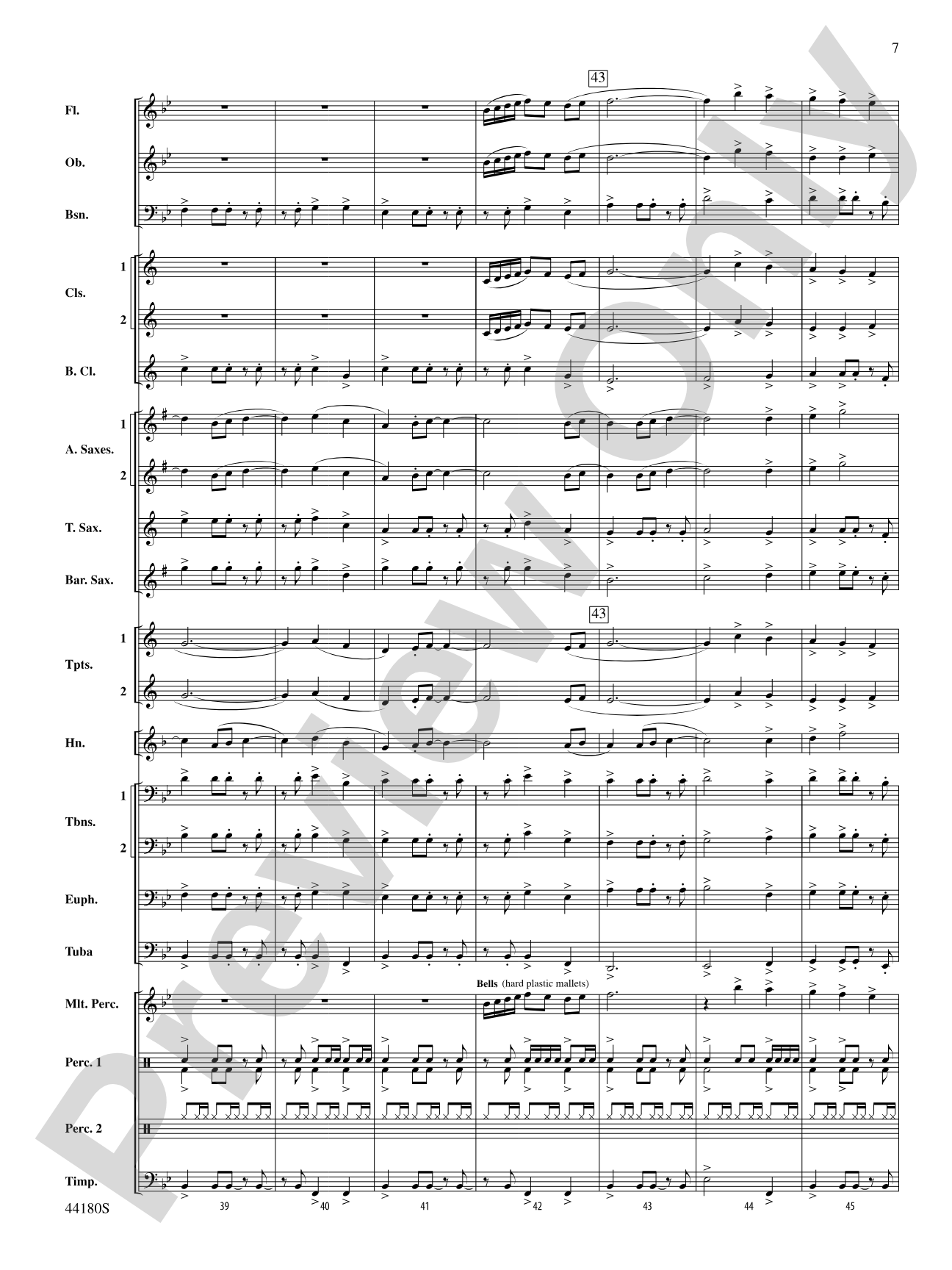 Workforce: Concert Band Conductor Score & Parts