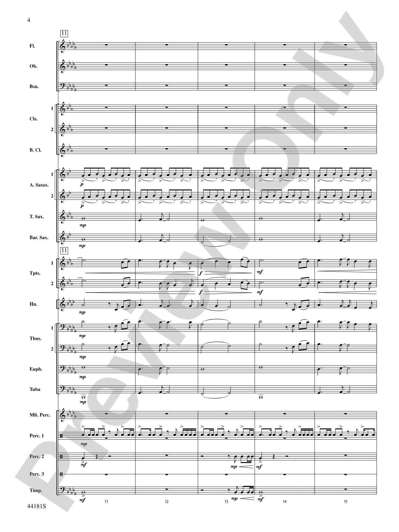 Reign of Fire: Concert Band Conductor Score & Parts