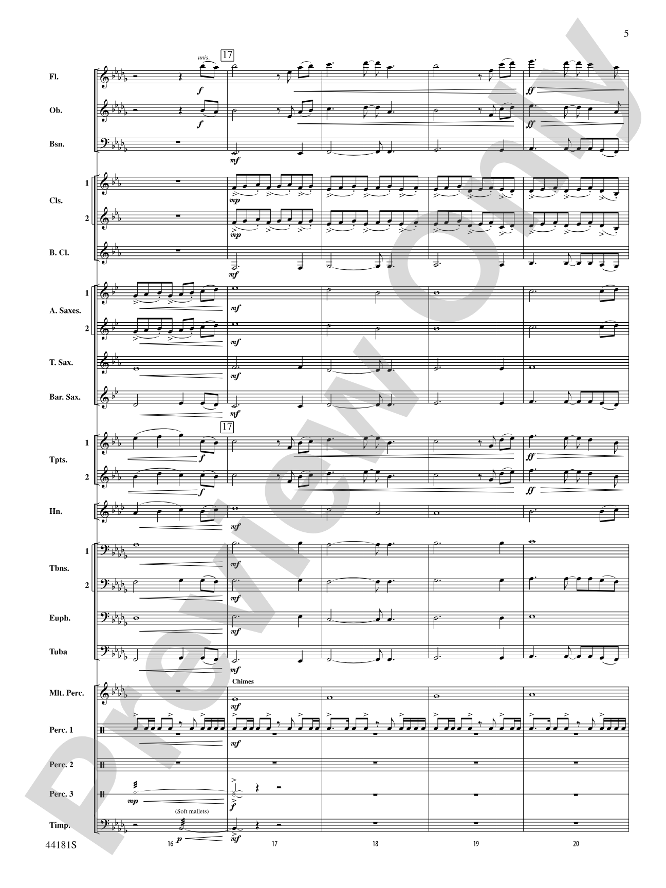 Reign of Fire: Concert Band Conductor Score & Parts