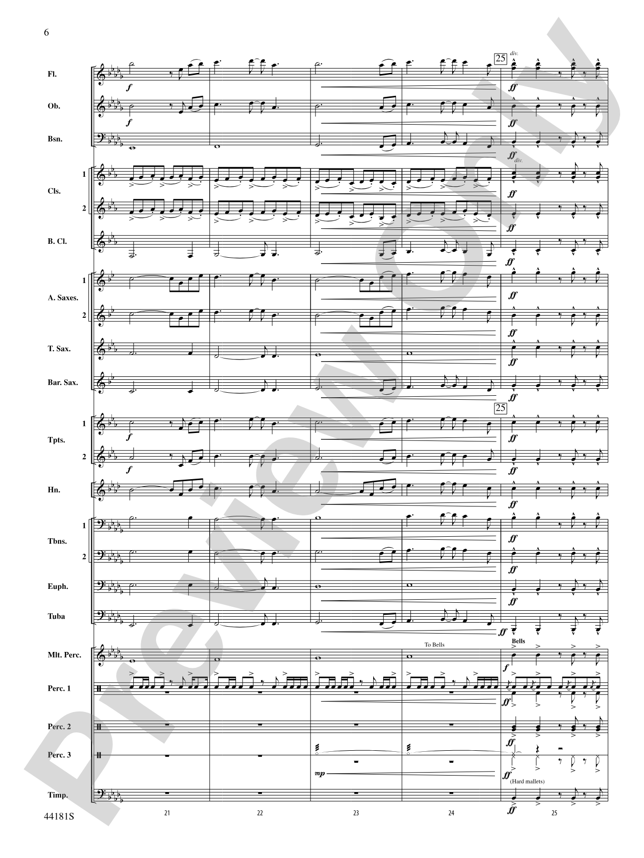 Reign of Fire: Concert Band Conductor Score & Parts