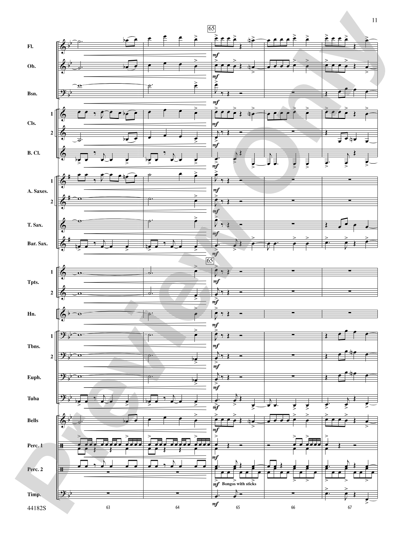 Westview Sketches: Concert Band Conductor Score & Parts