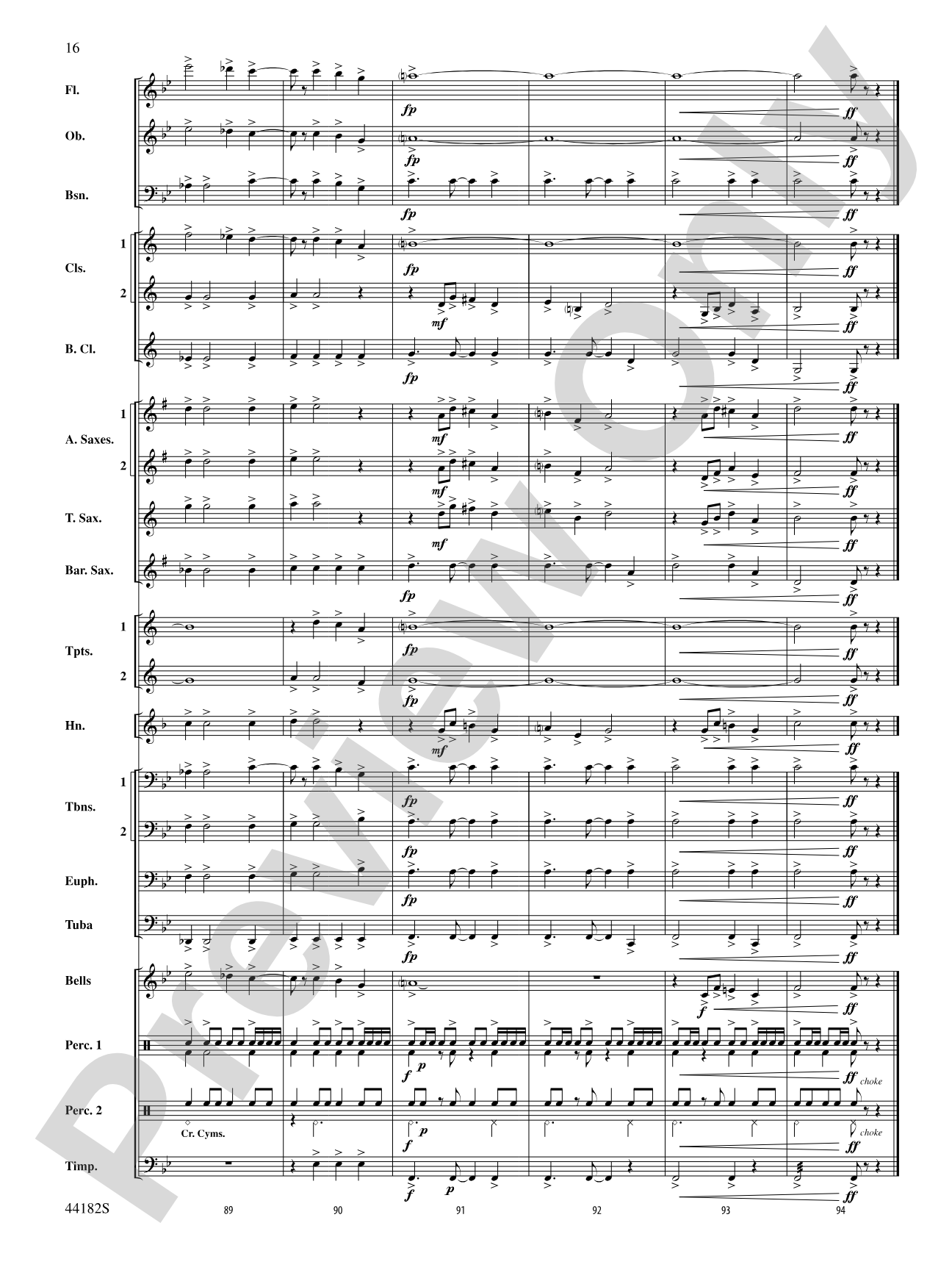 Westview Sketches: Concert Band Conductor Score & Parts