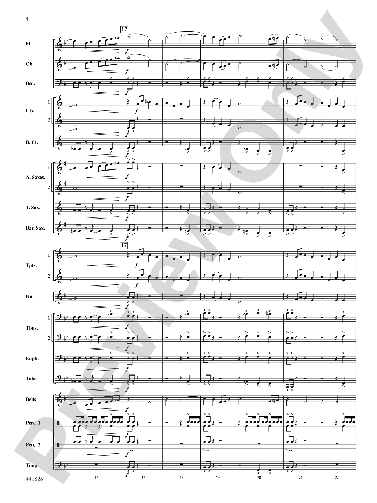 Westview Sketches: Concert Band Conductor Score & Parts