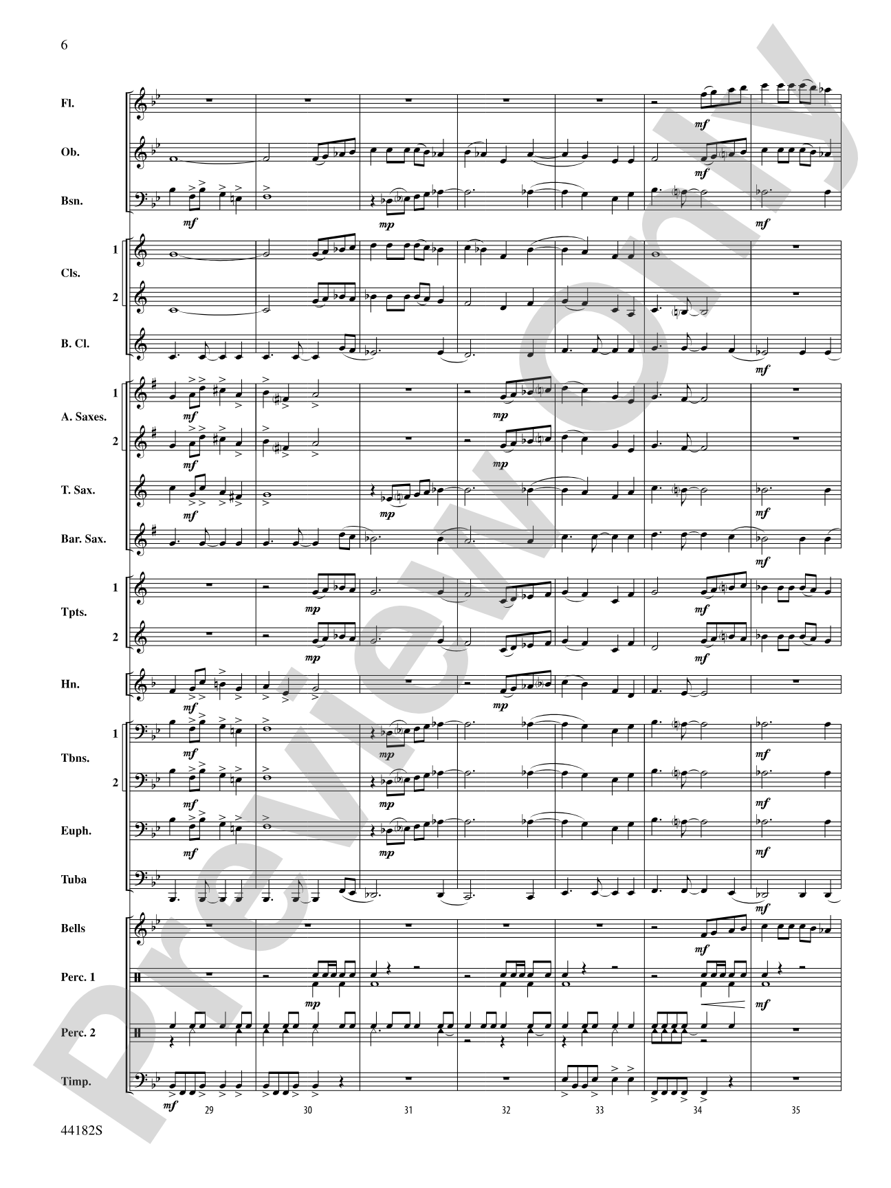 Westview Sketches: Concert Band Conductor Score & Parts